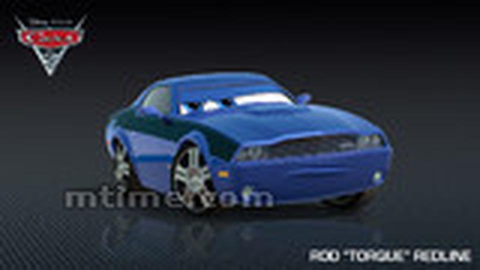 Rod “Torque” Redline（罗德）布鲁斯·坎贝尔（Bruce Campbell）配音原型: 福特野马2005版跑车+道奇挑战者R/T最高时速: 145 英里/小时0-60 英里/小时: 4.4秒众人心目中最棒的美国特工，罗德身强力壮、智慧不凡，更善于伪装。通过卧底他获得了恣博士暗中破坏“世界杯大赛”的绝密信息，并计划在东京将其转交给麦克；但为了甩掉恣博士的爪牙，罗德情急之下把信息托付给了板牙，这也引发了麦克的误会。
