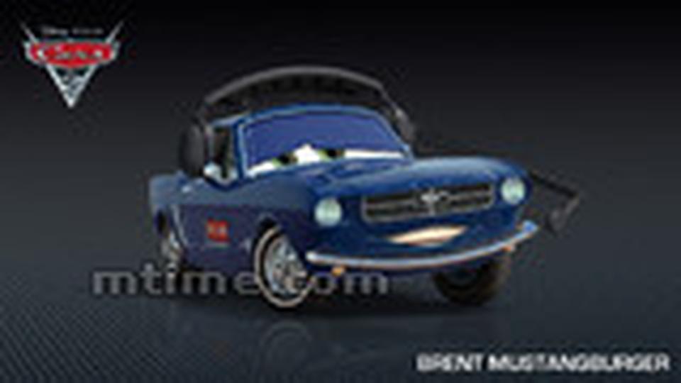 Brent Mustangburger（麦丁宝）Brent Musburger配音原型: 1965版福特野马双门轿车最高时速: 不详0-60 英里/小时: 不详来自美国，麦丁宝是广播界的传奇，拥有赛车转播史上最具辨识度的嗓音，此次将为世界杯大赛解说。