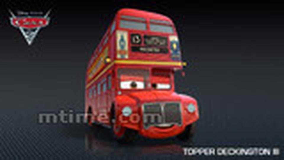Topper Deckington III原型: 伦敦双层巴士最高时速: 不详0-60 英里/小时: 不详拥有醒目的红色车身，Topper最喜欢每天进行伦敦Killswitch线的环游了。