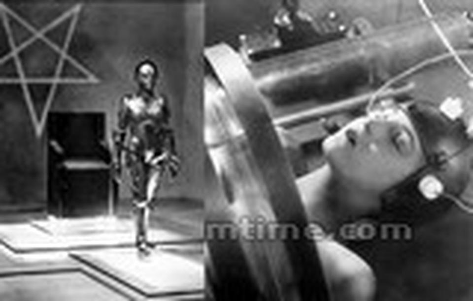 △性感点评:科幻神作《大都会》中的女机器人Maria简直叹为观止,德国美女布里吉特·赫尔姆以妖魅性感的姿态一人分演两角,一个是圣洁美好的女主角,另一个却是邪恶残忍的机器人,尽显亦正亦恶的女神范儿。尽情绽放女机器人冰冷无情的罂粟之美后,许多科幻片都步其后尘,打造出一款比一款更惊艳的机械“尤物”。