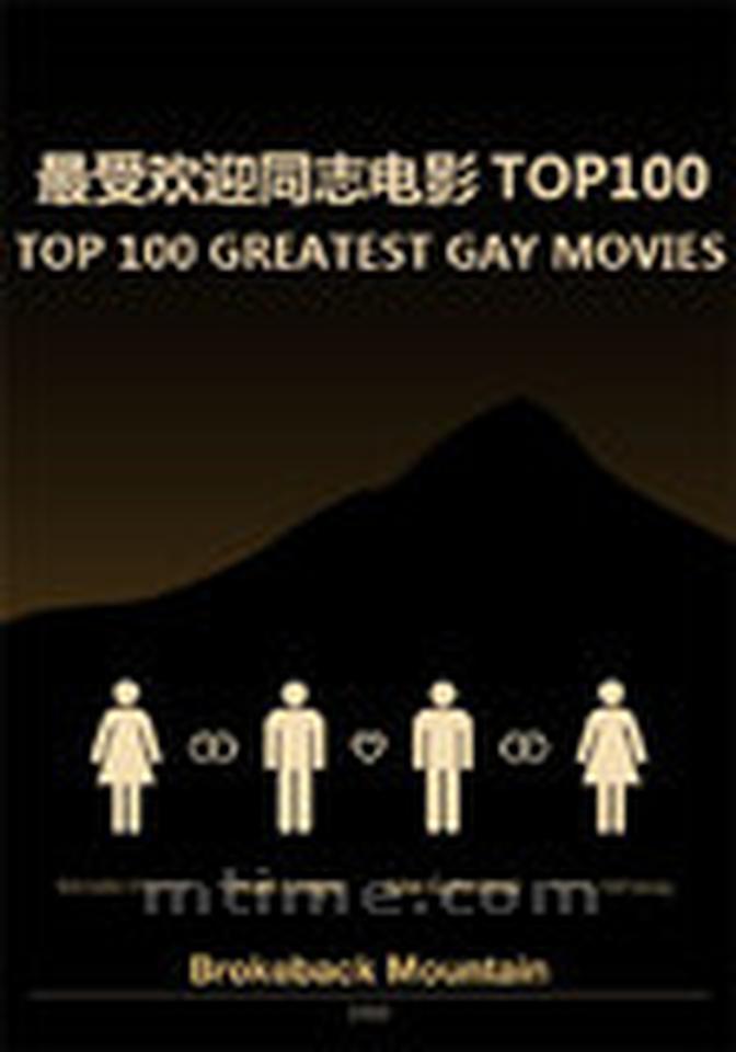 你该知道的一些信息(Some Information You Should Know): 1.《断背山》虽然“落败”,但是仅仅落后第一名3票,AfterElton官方对此给出的解释也非常喜感:他们认为《断背山》之所以不是第一名,一是因为头名电影的粉丝刷票太强了;二是因为所有人都以为《断背山》会是第一,就没人投它。其实更重要的一点是Gay的时代精神在潜移默化,苦情时代已过,人们更希望积极的,向上的,阳光的同志电影来主导世人的价值观。 2.本榜单第一次从往年的TOP50扩展到了TOP100,所以今年有很多“新上榜”电影,特别是近来涌现的优秀同影占据了不小比例(注:上一次评选是在2010年) 3.电影评比的娱乐文化属性远远大于电影属性,大家请理智看待排名。 AFTERELTON'S TOP100 GREATEST GAY MOVIES