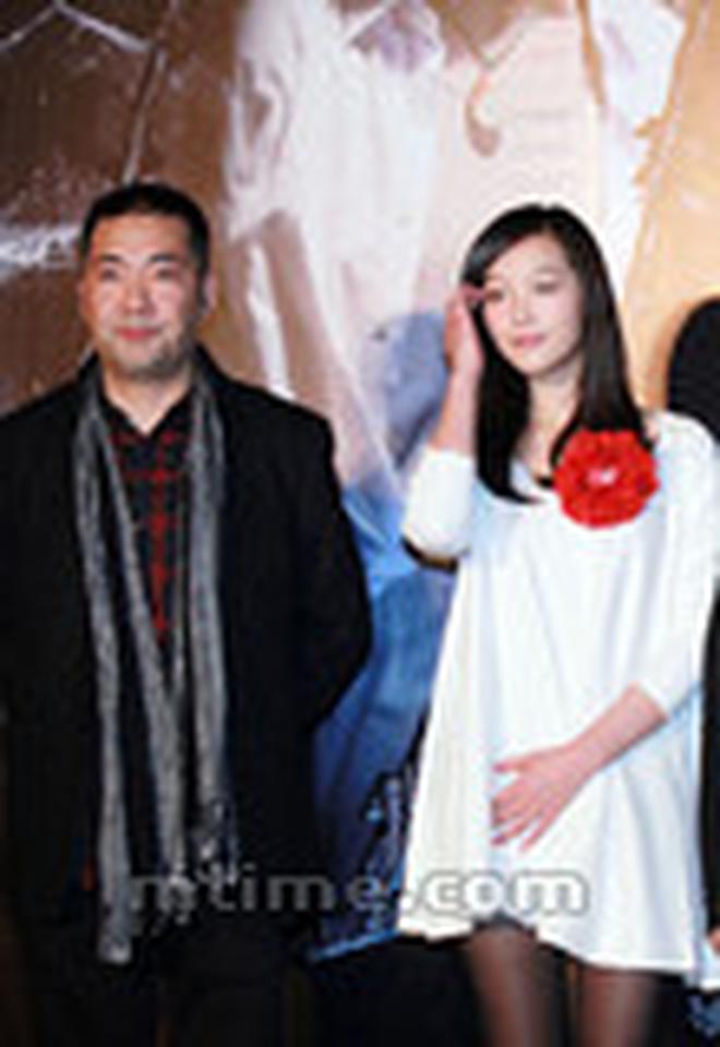 《地下室惊魂》首映，导演梁杰与主演何杜娟