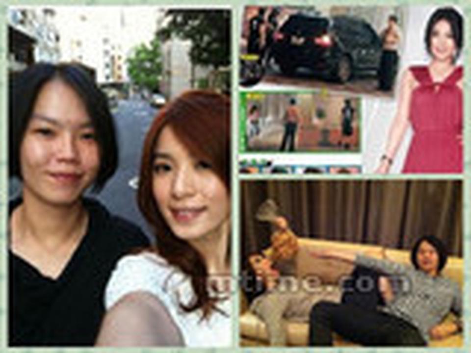 2006年Hebe和张惠妹经纪人钟若涵传出恋情，两人交往一事，早已圈内公开的秘密，去年6月传出若涵为成全Hebe结婚生子的梦想，忍痛斩断6年情。据台湾媒体报道，Hebe如今又重回若涵怀抱，近日二人被拍到相约看豪宅，似有同居之意。