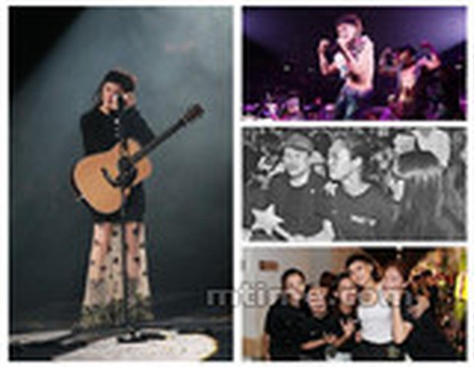 何韵诗日前在香港开唱，绯闻女友邓九云专程来港捧场，连续三晚现身犹如女主人。何韵诗在台上一度唱到落泪，邓九云全程在台下也感动的哭个不停。演唱会结束后，两人更在后台大方拥抱合影，关系渐趋公开。