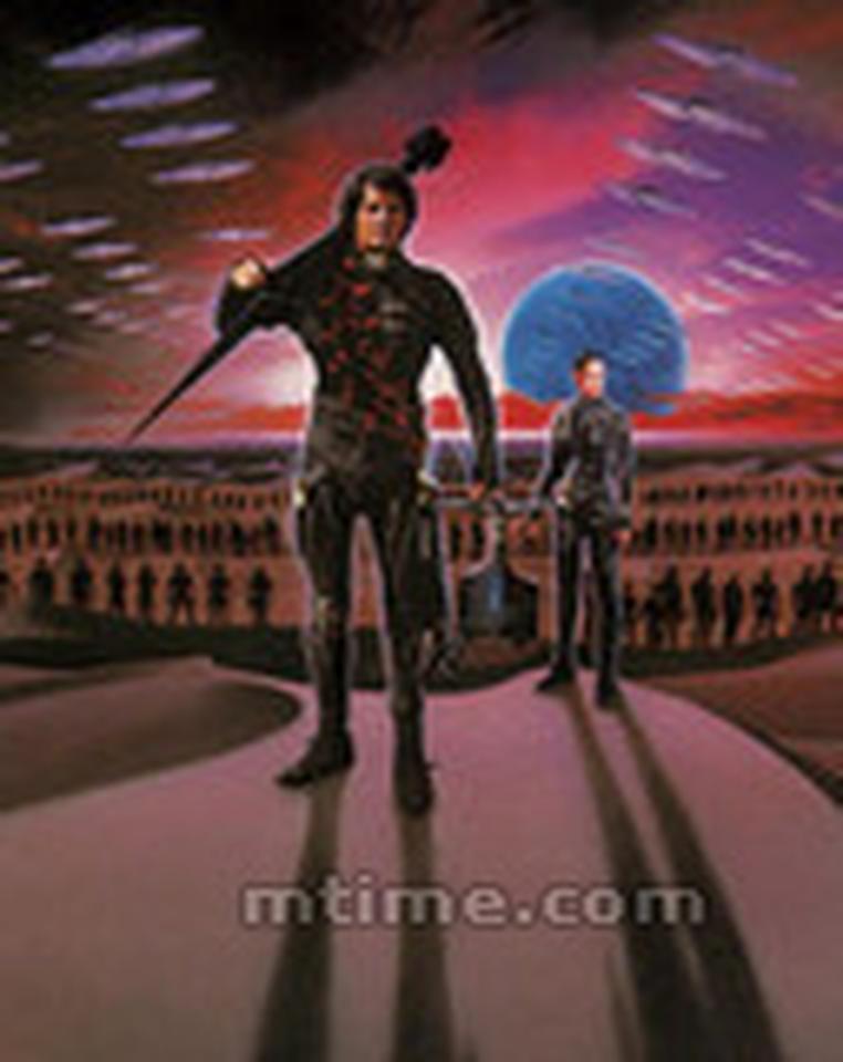 Top18：《沙丘》(1984） 影史地位：命运多舛的科幻巨制，集结了70-80年代最具创造力与艺术表现力的精英们。几经转手后执导权落入大卫·林奇之手，跳票十年之久的电影终于跃上大银幕，并逐渐成为CULT影迷心中的经典。 太空冒险者：艾崔德斯公爵之子保罗为了重新夺回沙丘星球的控制权以及为父报仇，踏上了危险旅途。 最赞太空场景：星球沙漠中不断现身的巨型蠕虫怪物成为影片令人最为记忆深刻的存在，那种类男根式的设计正寓意着其为宇宙生命之源。