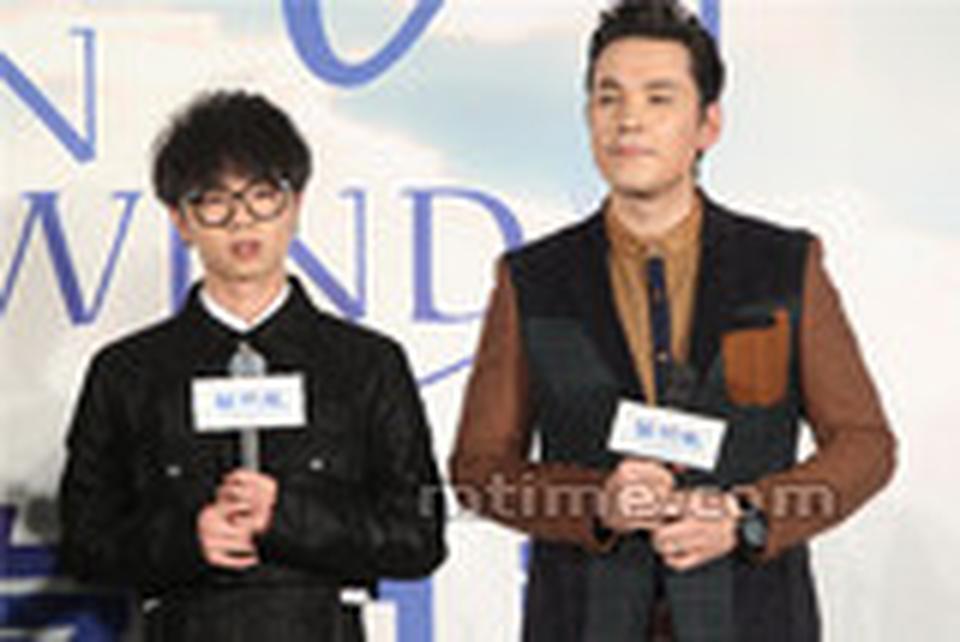 “好声音”塔斯肯与“快男”华晨宇助阵《等风来》