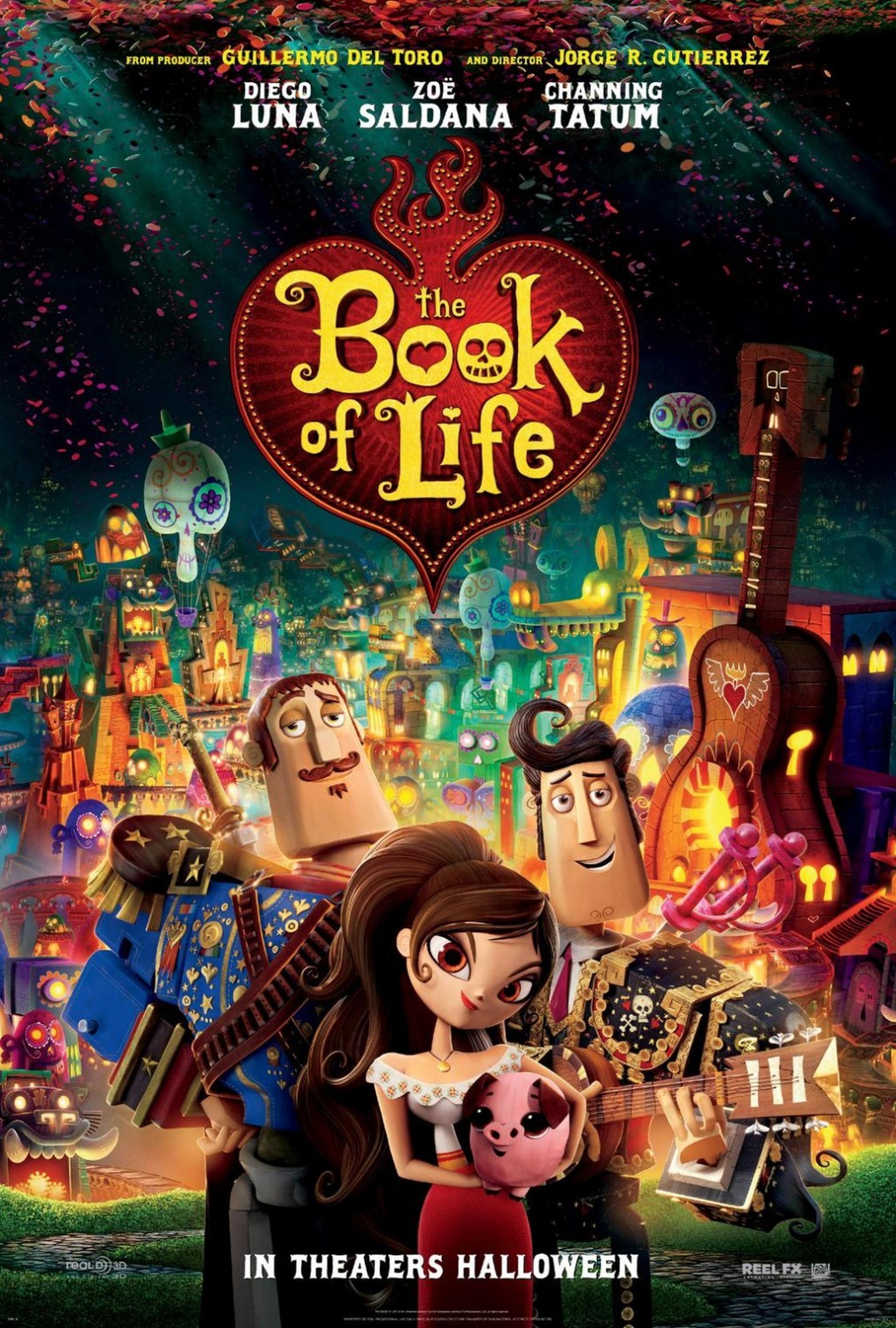 福克斯最新动画《生命之书》海报，将于10月17日公映