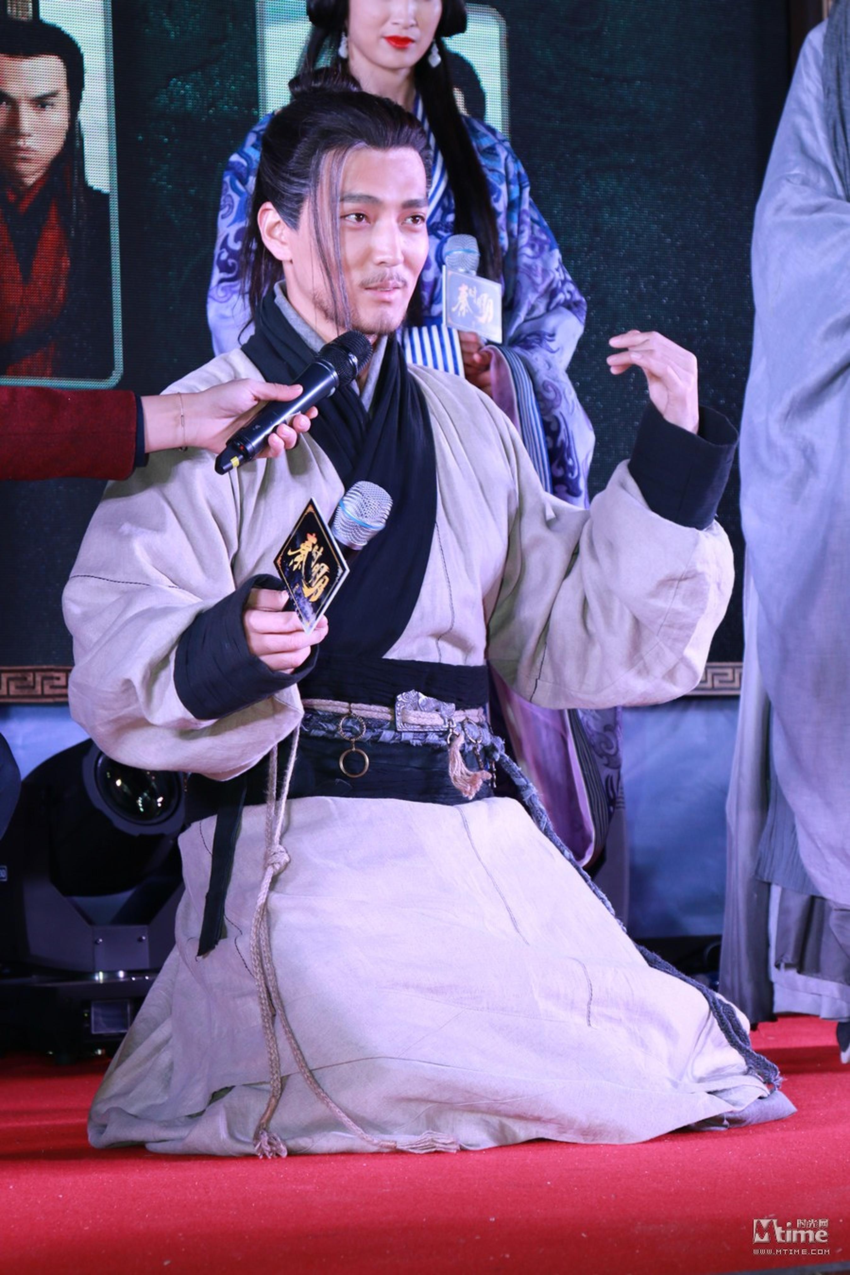 隋咏良饰演墨家统领之一高渐离