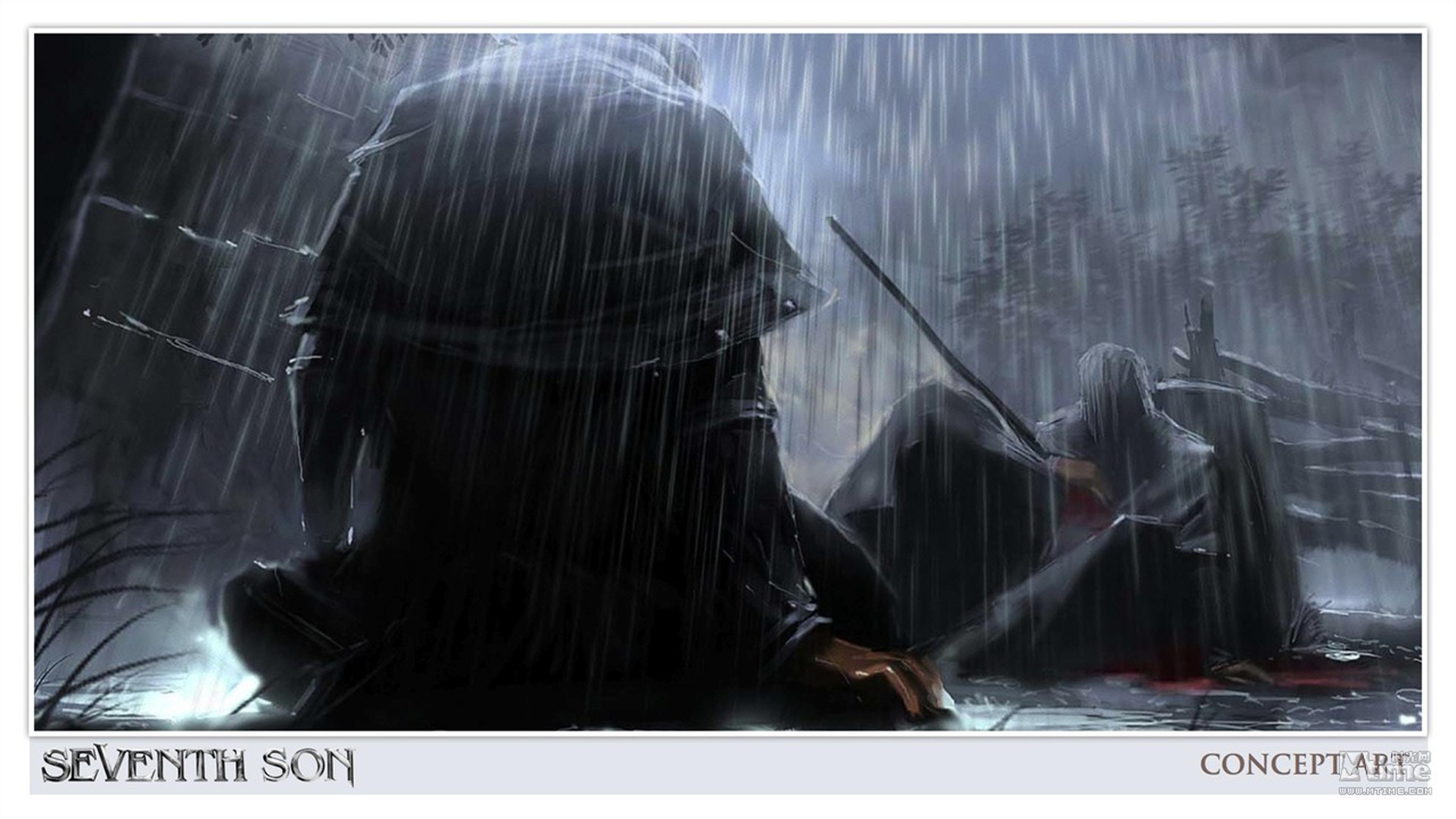 大雨中的搏斗很是惊心动魄。