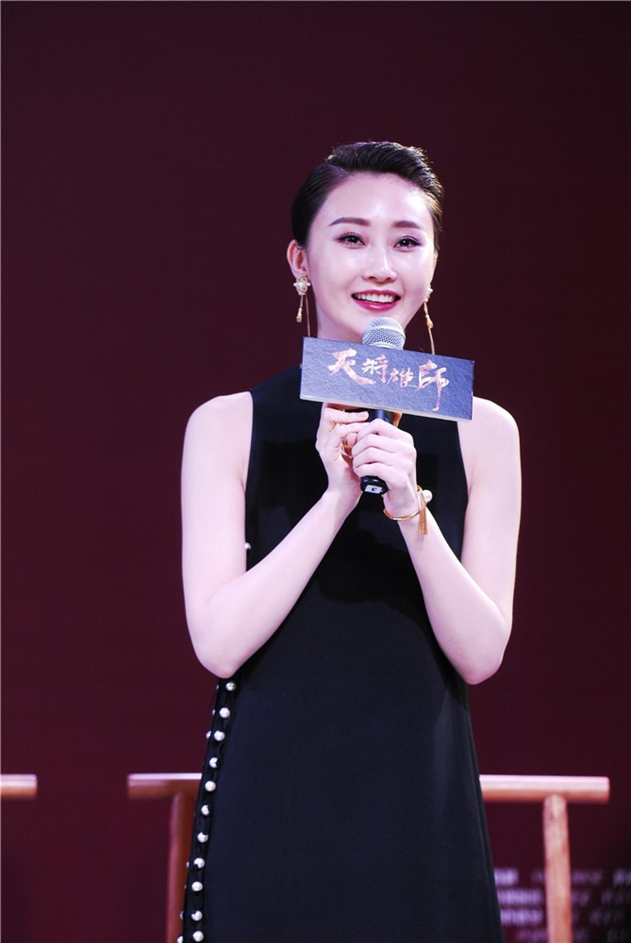 林鹏在发布会现场。