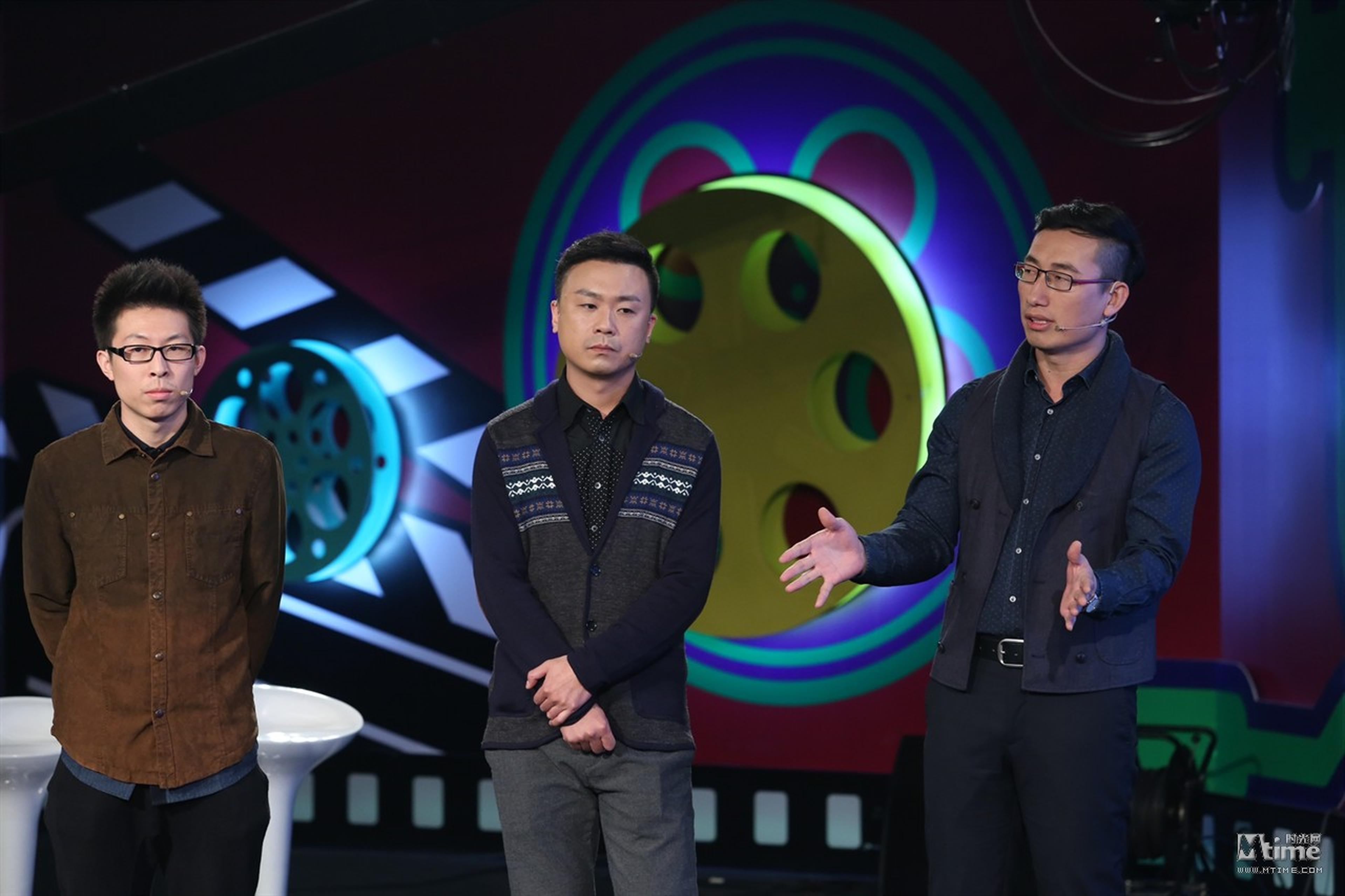 青年导演刘高翔、潘龙、赵春梁