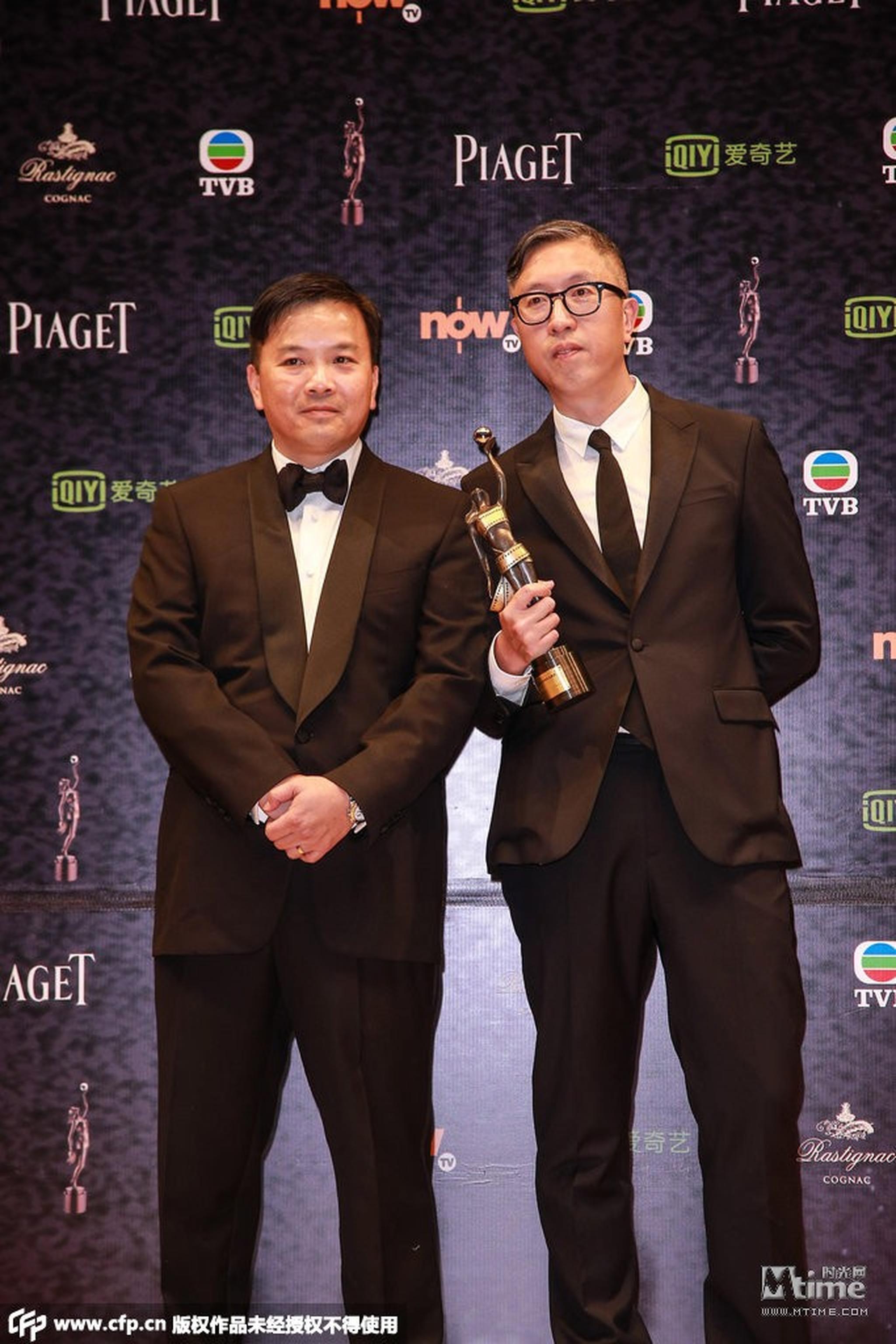 最佳编剧：麦兆辉、庄文强《窃听风云3》