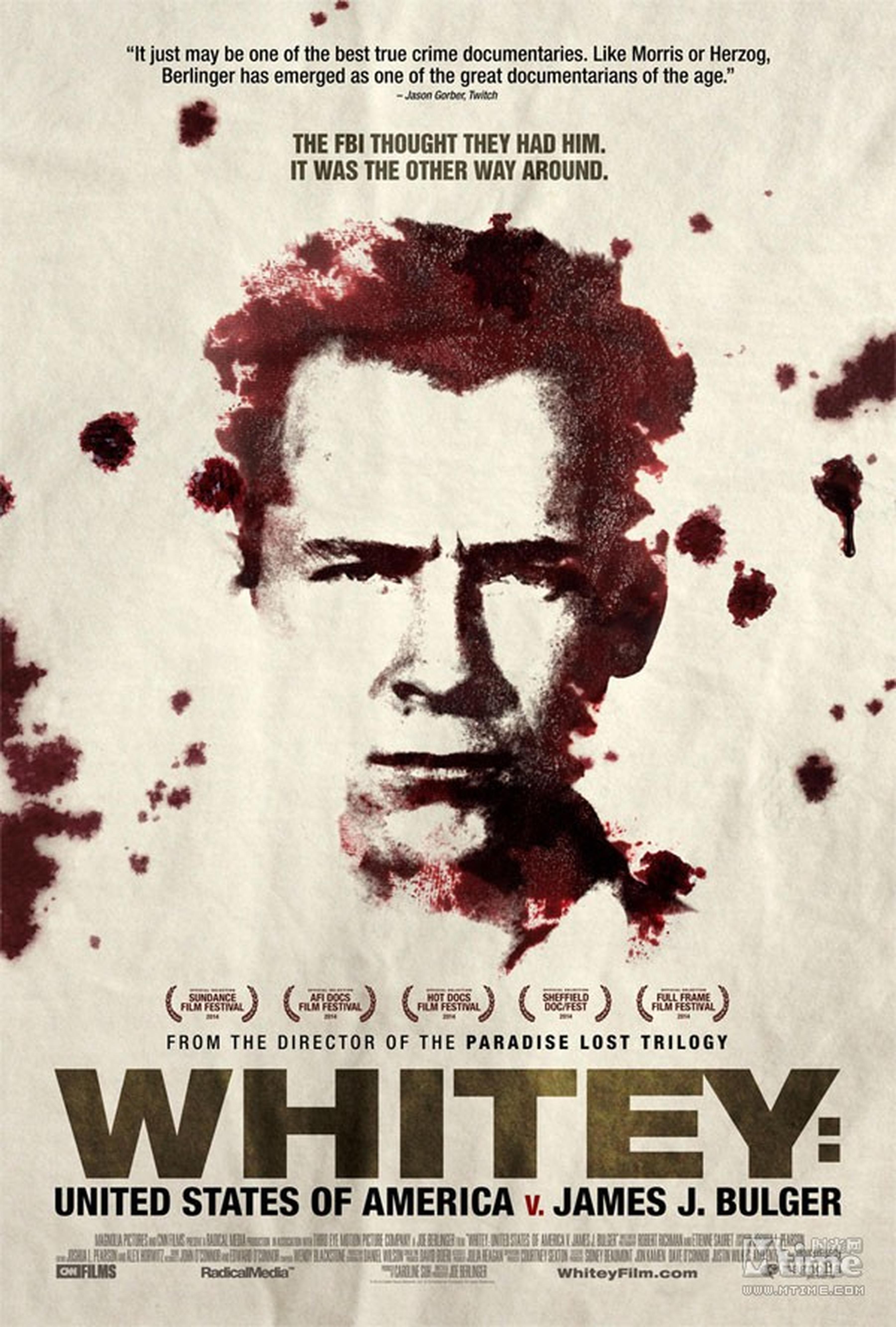 最佳纪录片海报：“Whitey: United States of America v. James J. Bulger ”