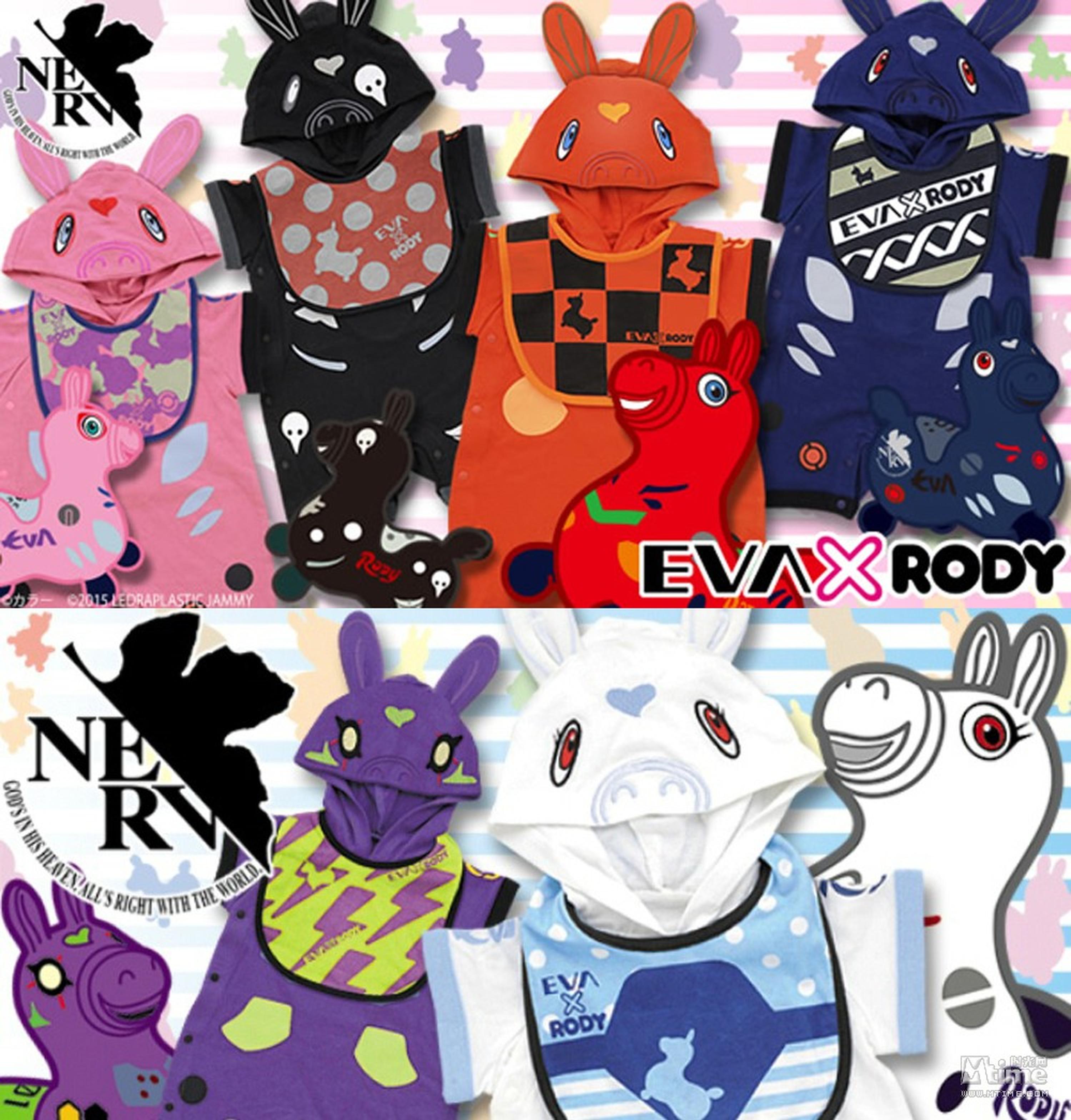 EVA×RODY推出的EVA主题儿童连身衣