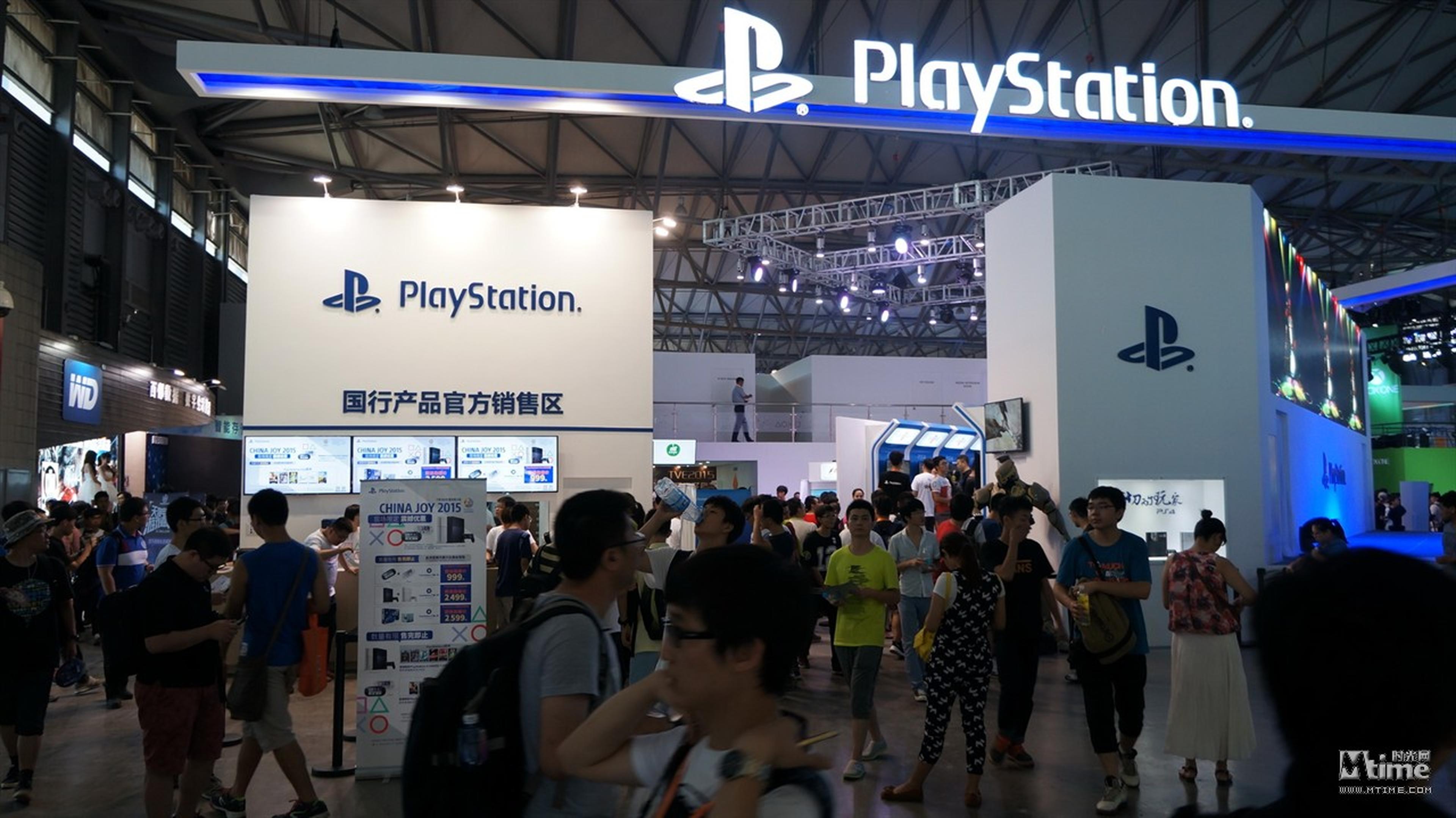 Sony ChinaJoy展示专区