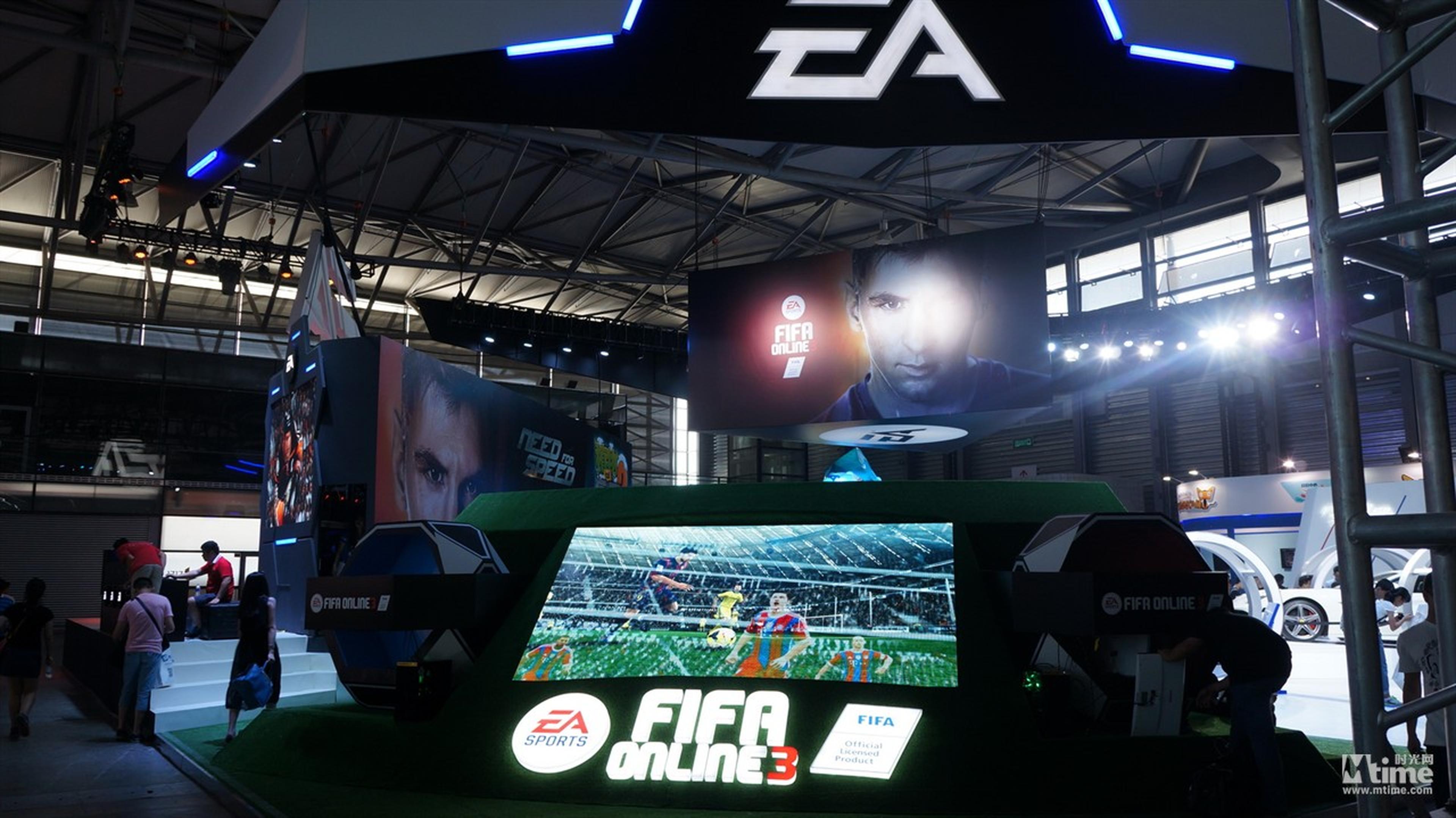 EA ChinaJoy展示专区
