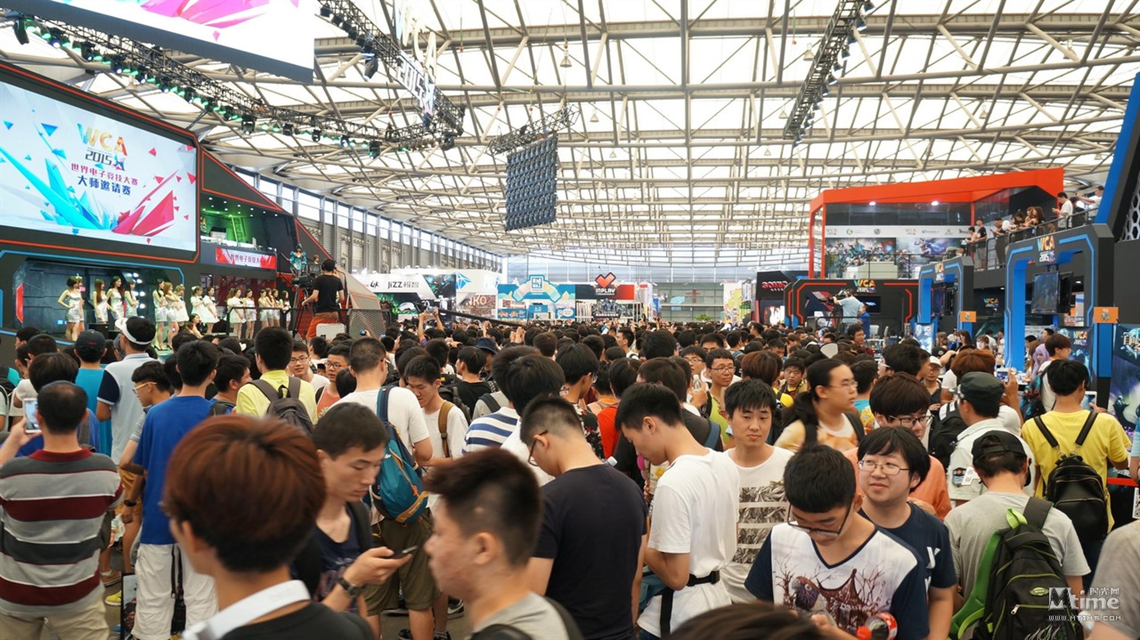全球顶级电子竞技大赛WCA火爆亮相