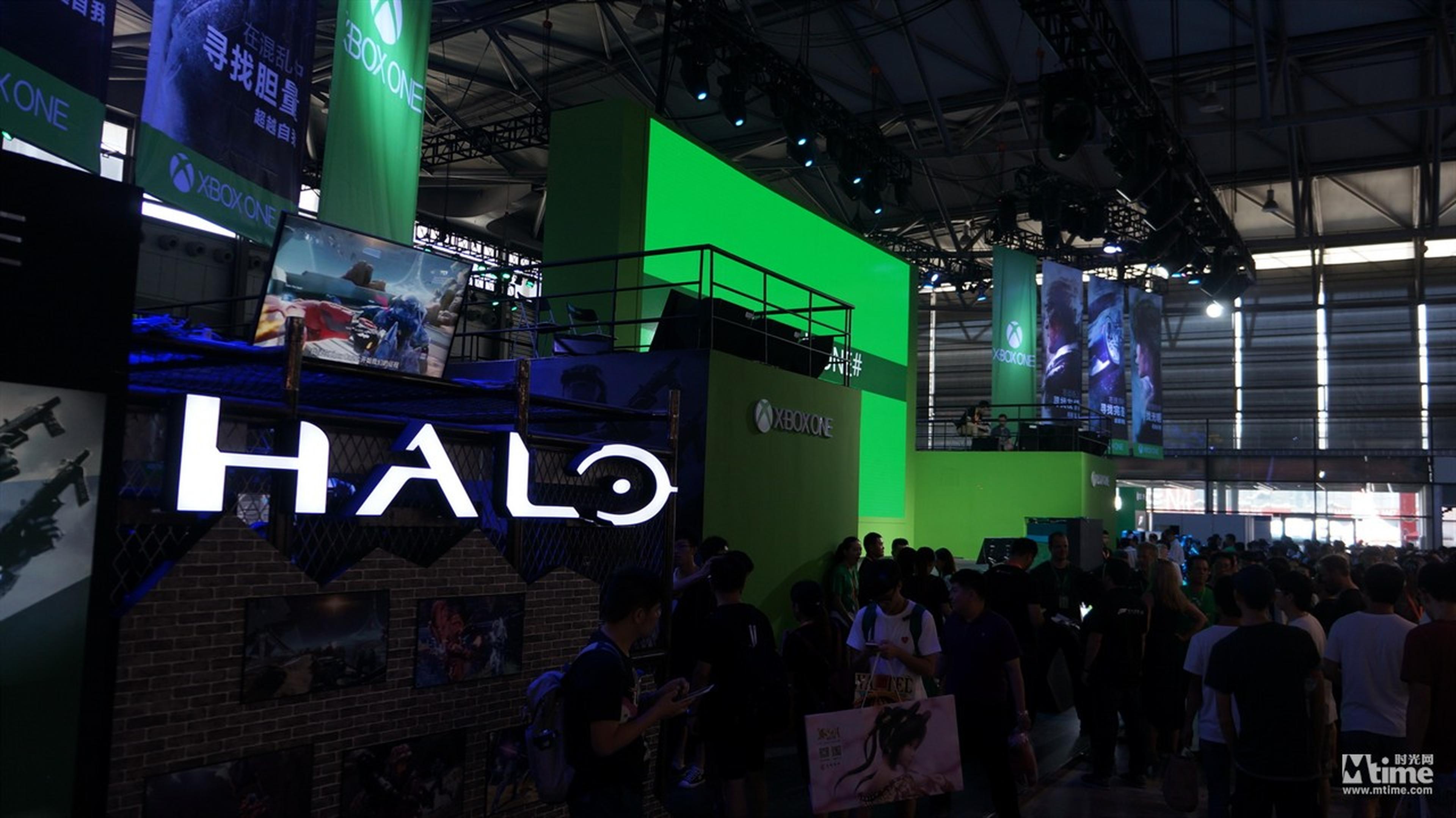 XBOX One ChinaJoy展示专区