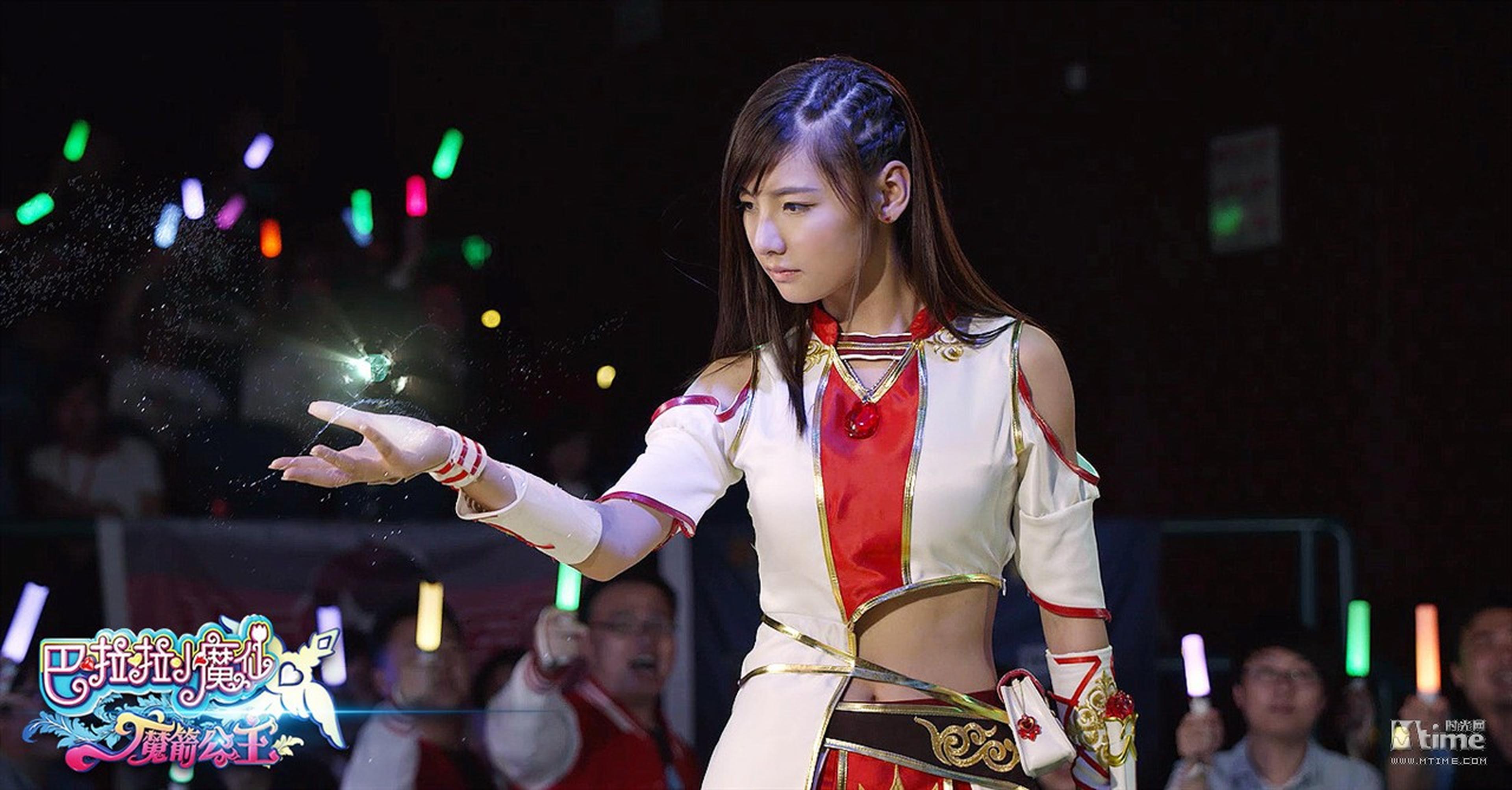 魔箭公主凯美莉施展魔法