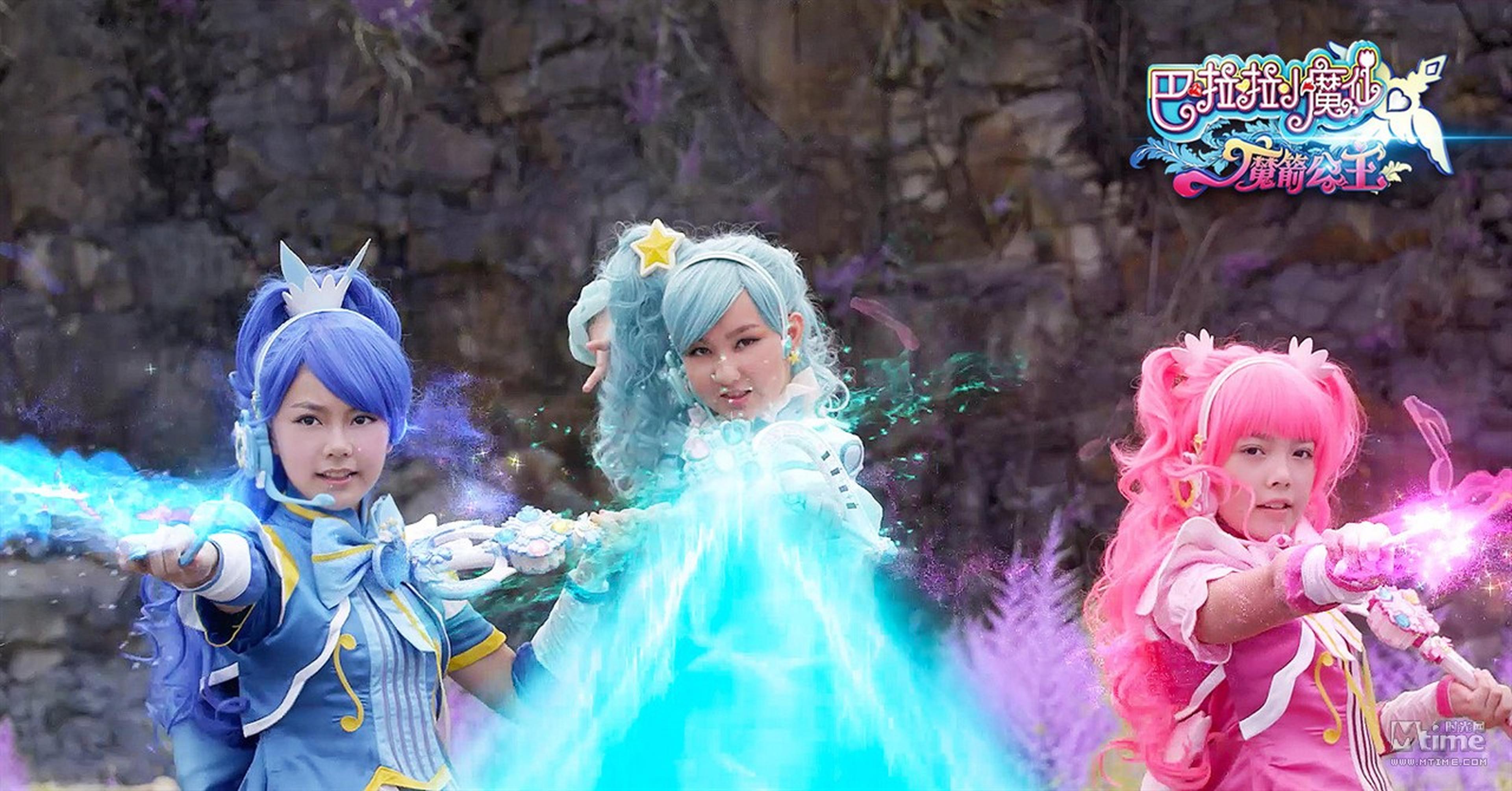 美琪贝贝美雪造型绚烂