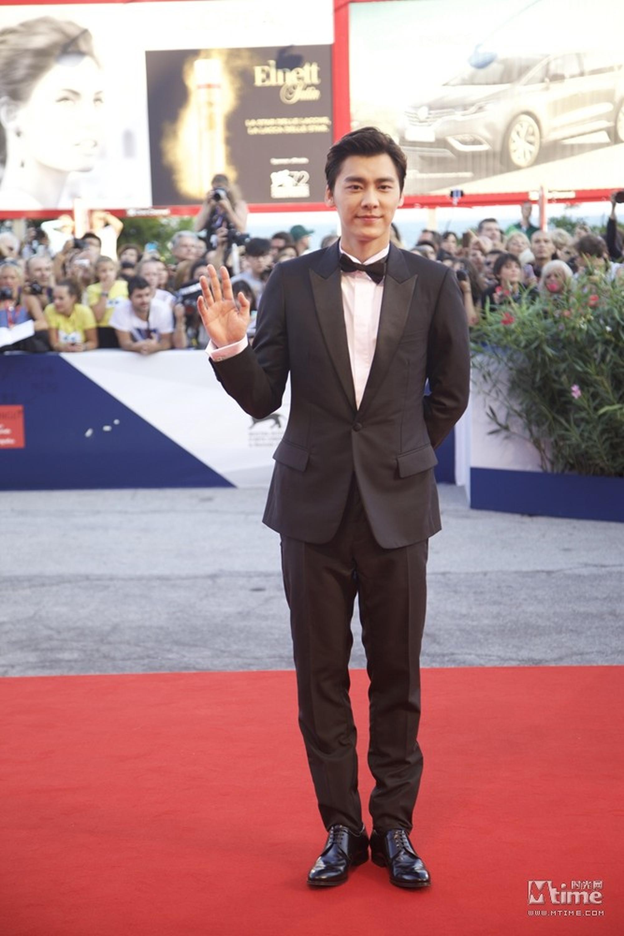 《老炮儿》剧组亮相威尼斯——李易峰