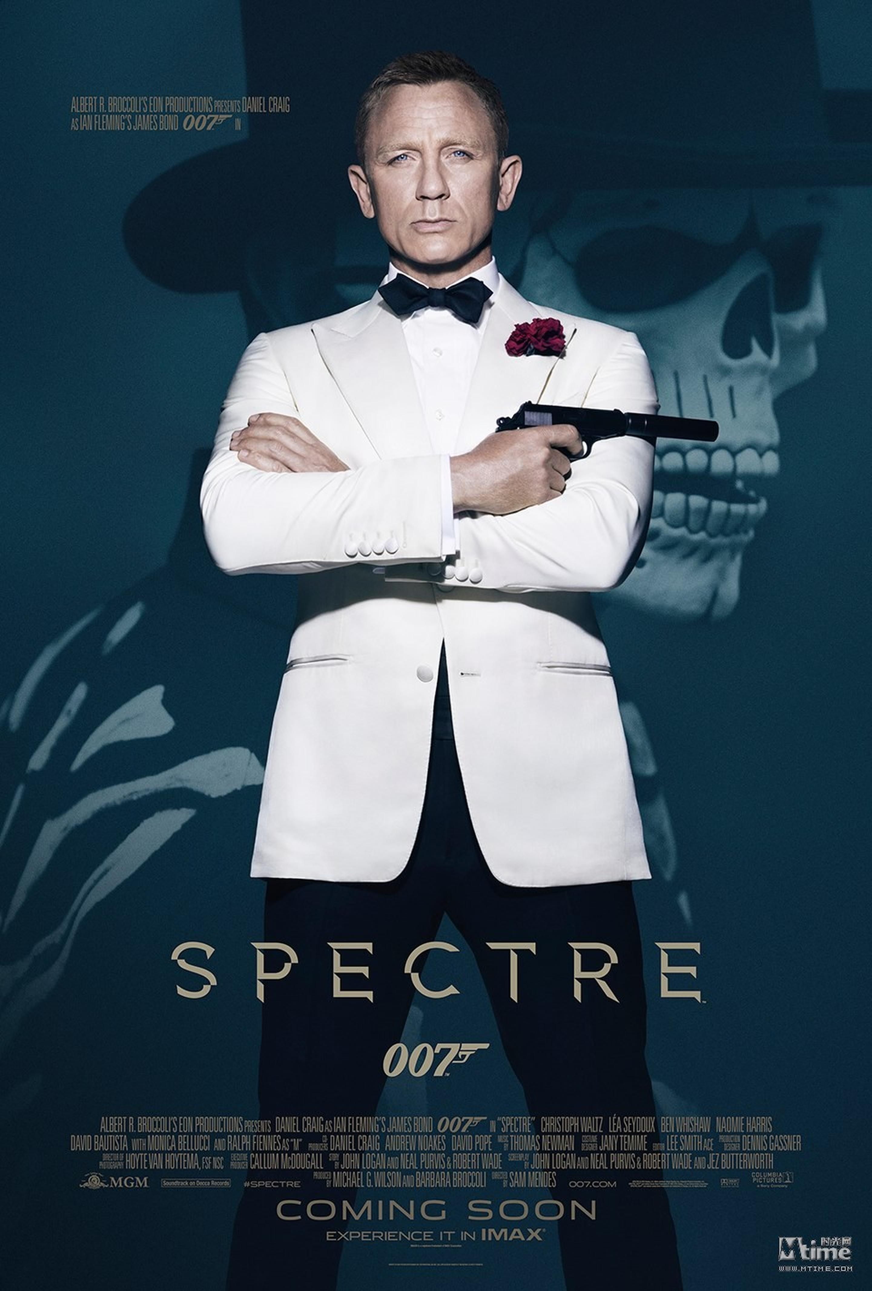 《007：幽灵党》正式海报