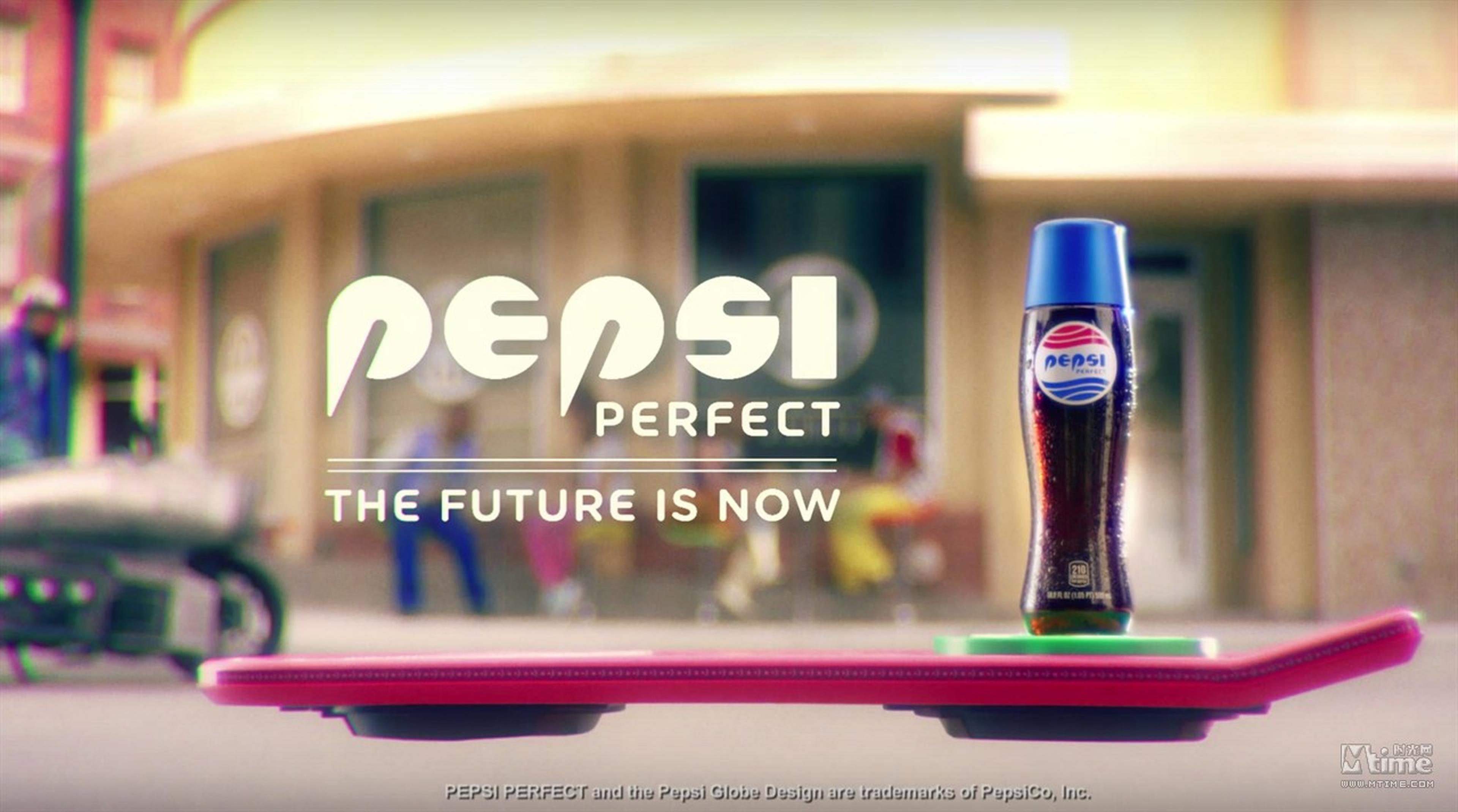 百事可乐推出限量饮料Pepsi Perfect纪念《回到未来》30周年