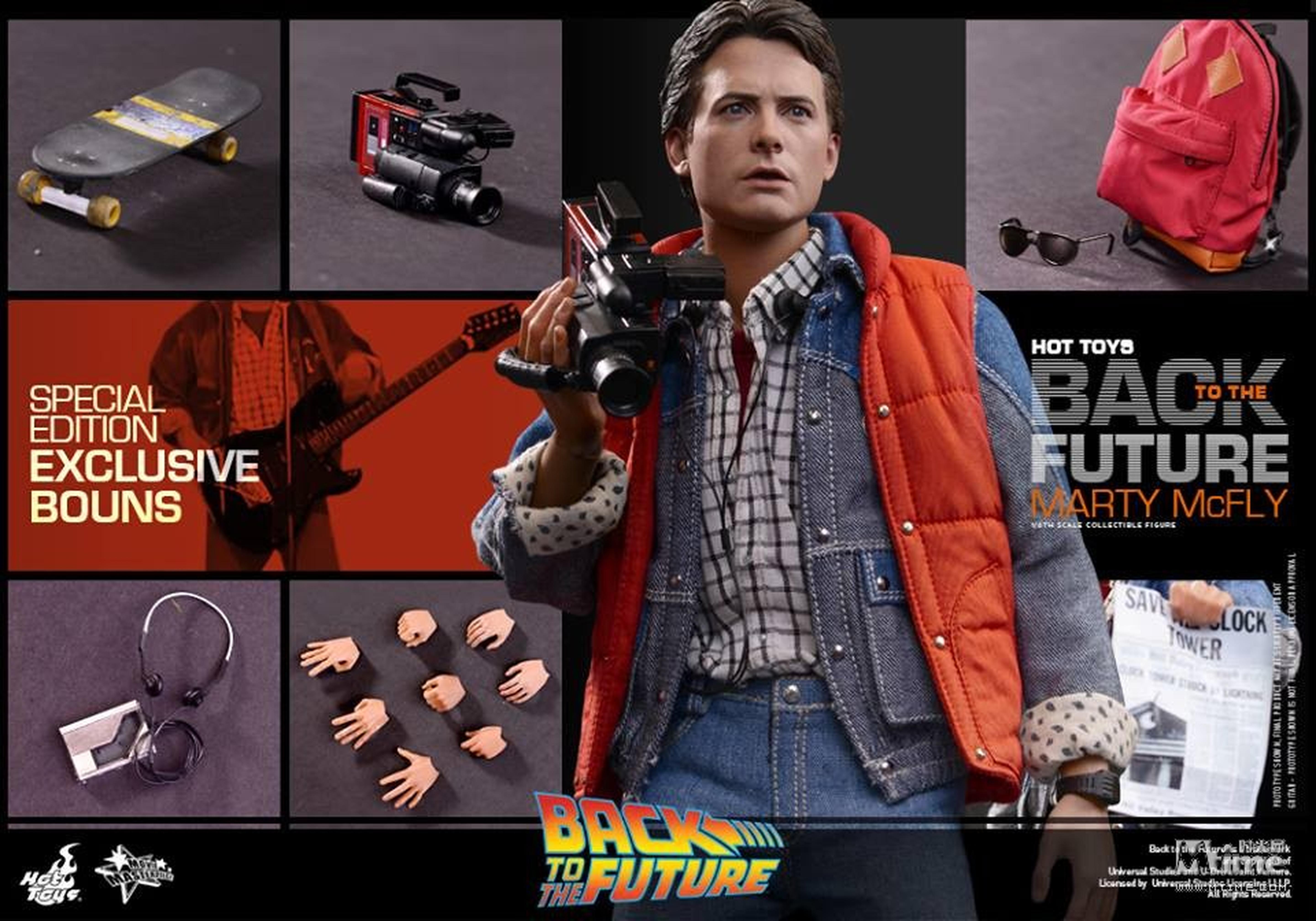 Hot Toys推出的《回到未来》马丁珍藏人偶配件丰富