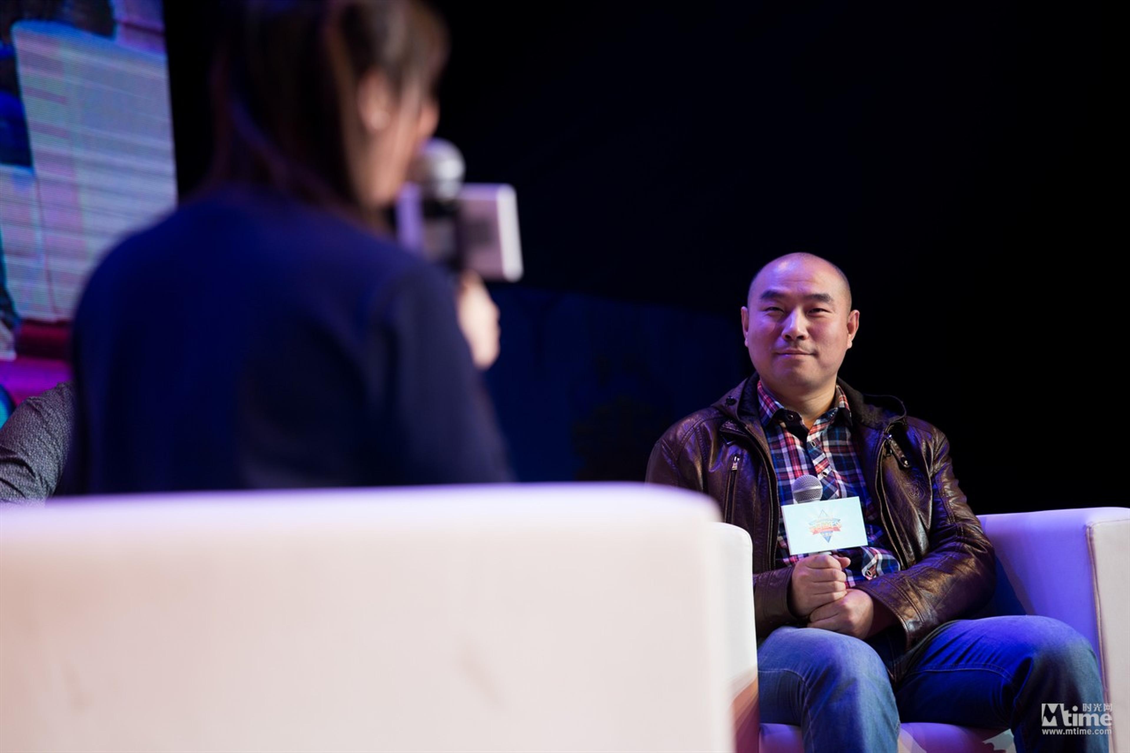 动画总监陈征为现场观众们讲述“大圣归来”幕后故事