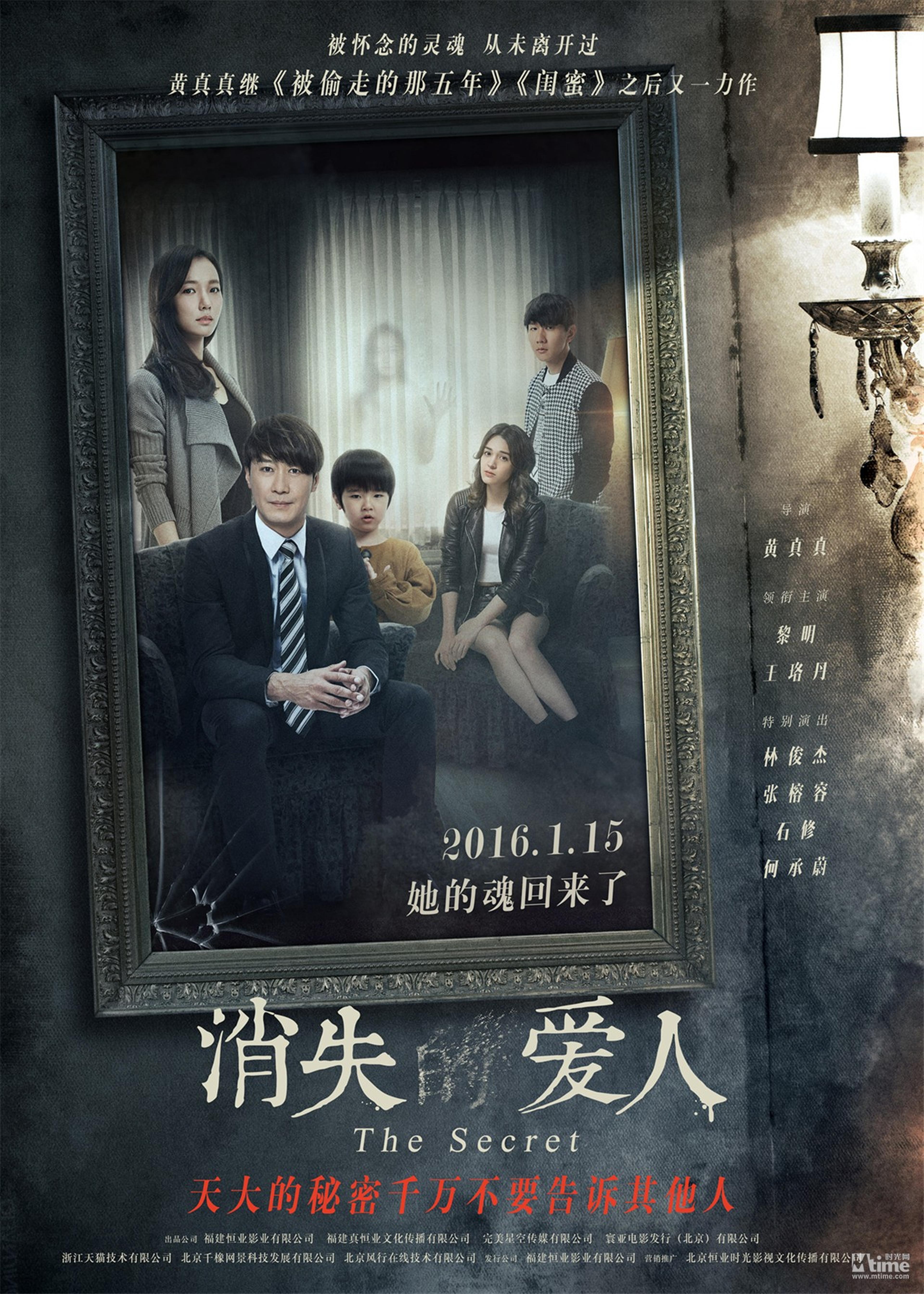 《消失的爱人》“真假难辨”海报（竖版）