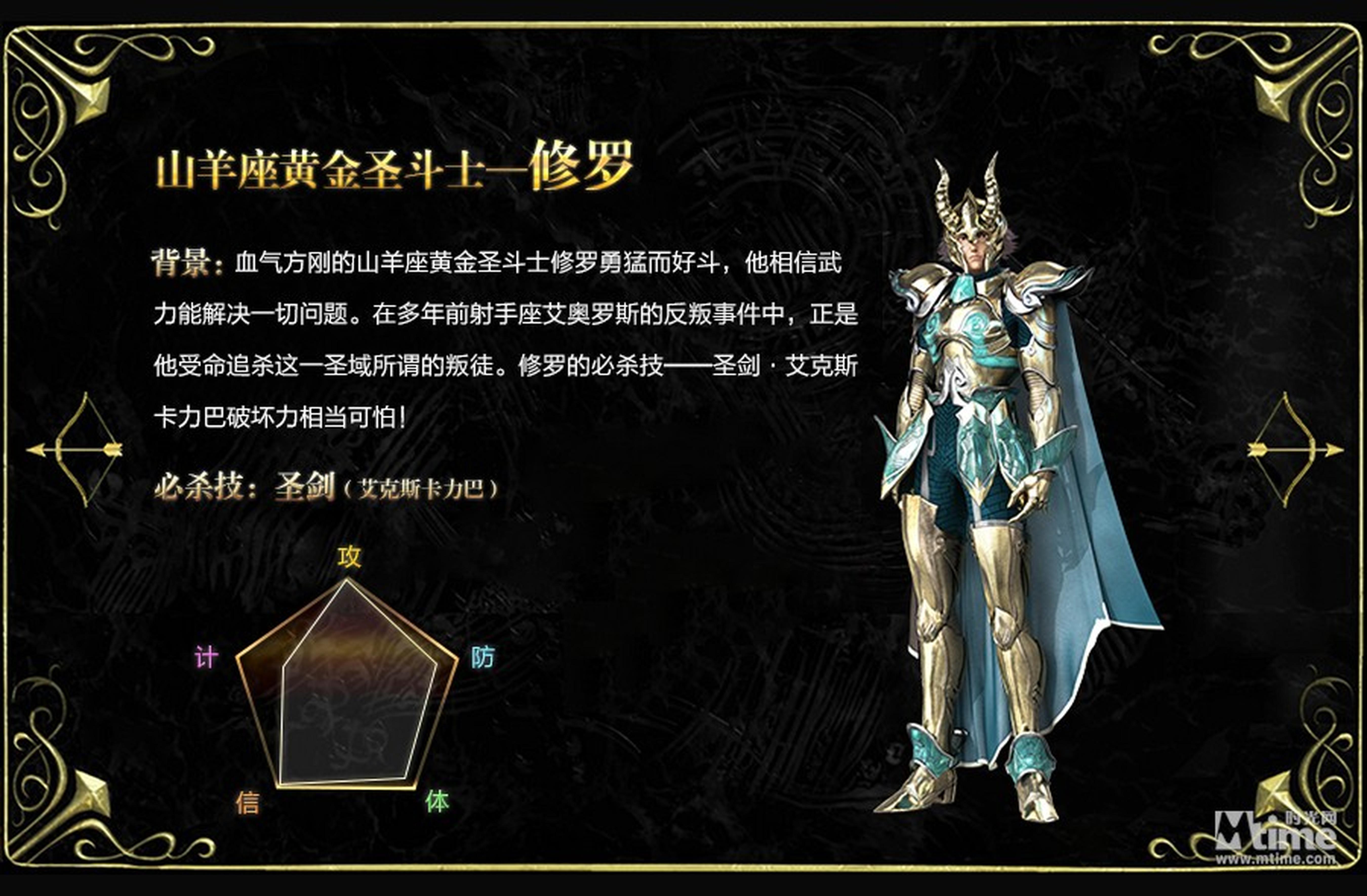 山羊座黄金圣斗士—修罗