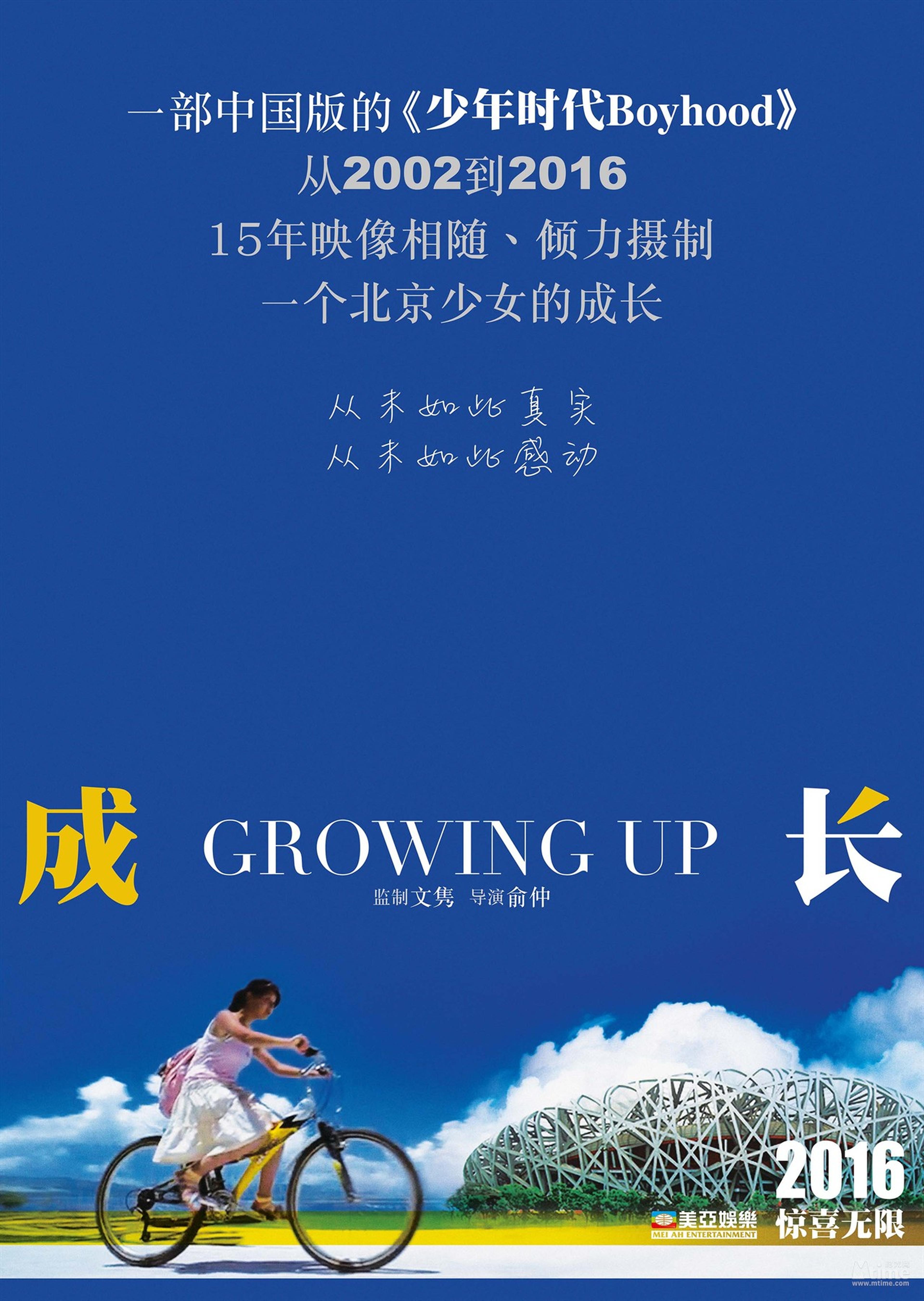 《成长》海报