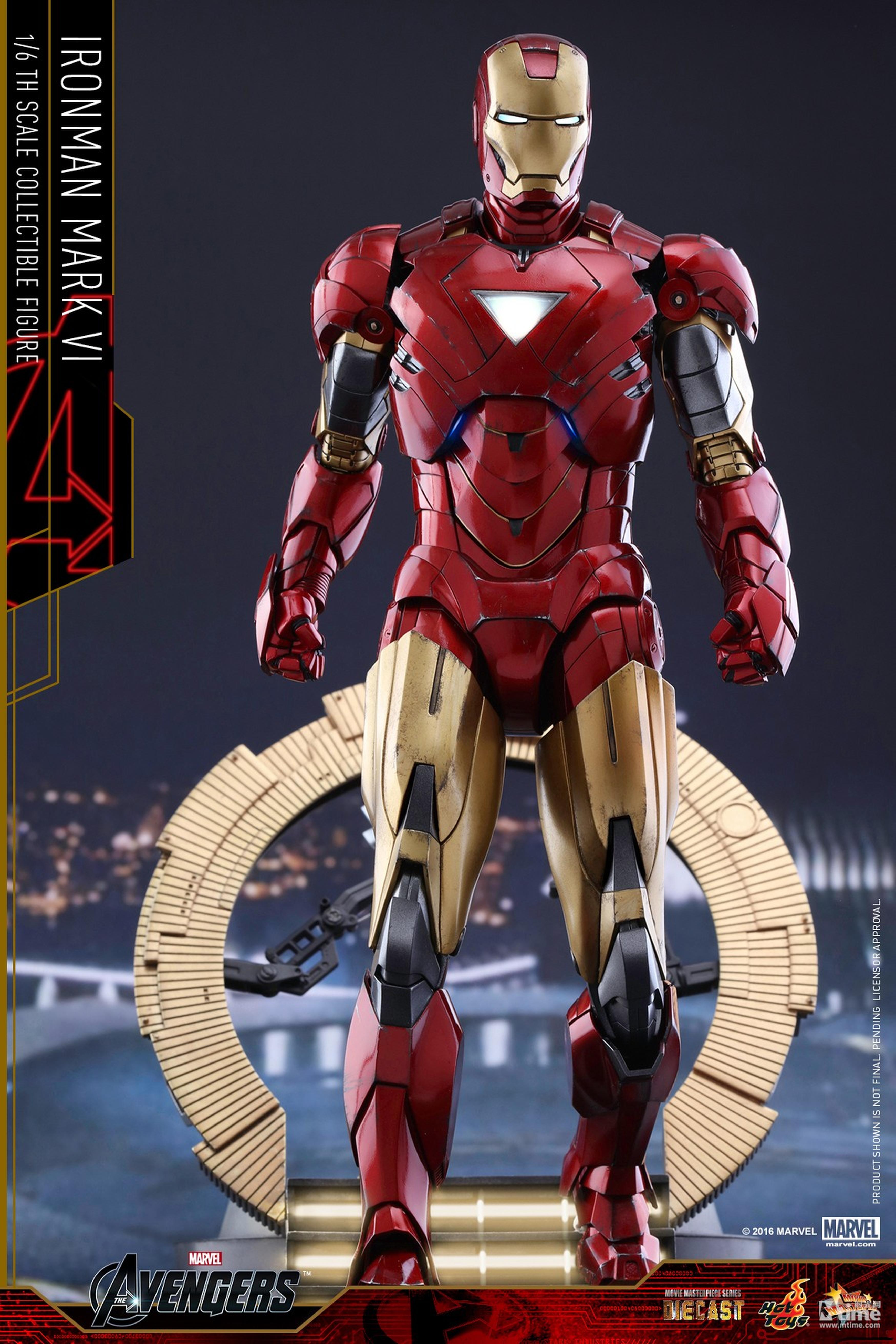 1:6钢铁侠MK6珍藏人偶推出2.0升级版