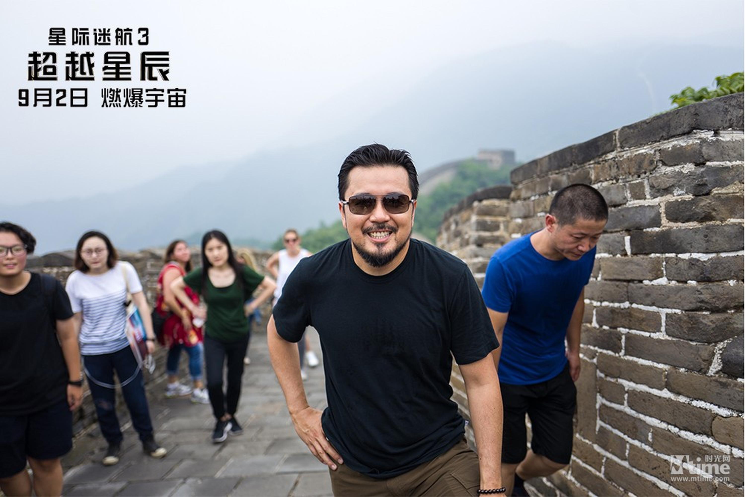 林诣彬导演享受长城美景