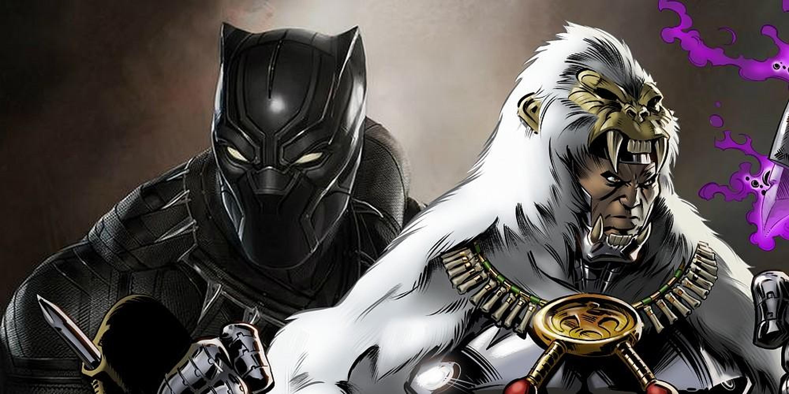 漫画中人猿是黑豹强有力的对手