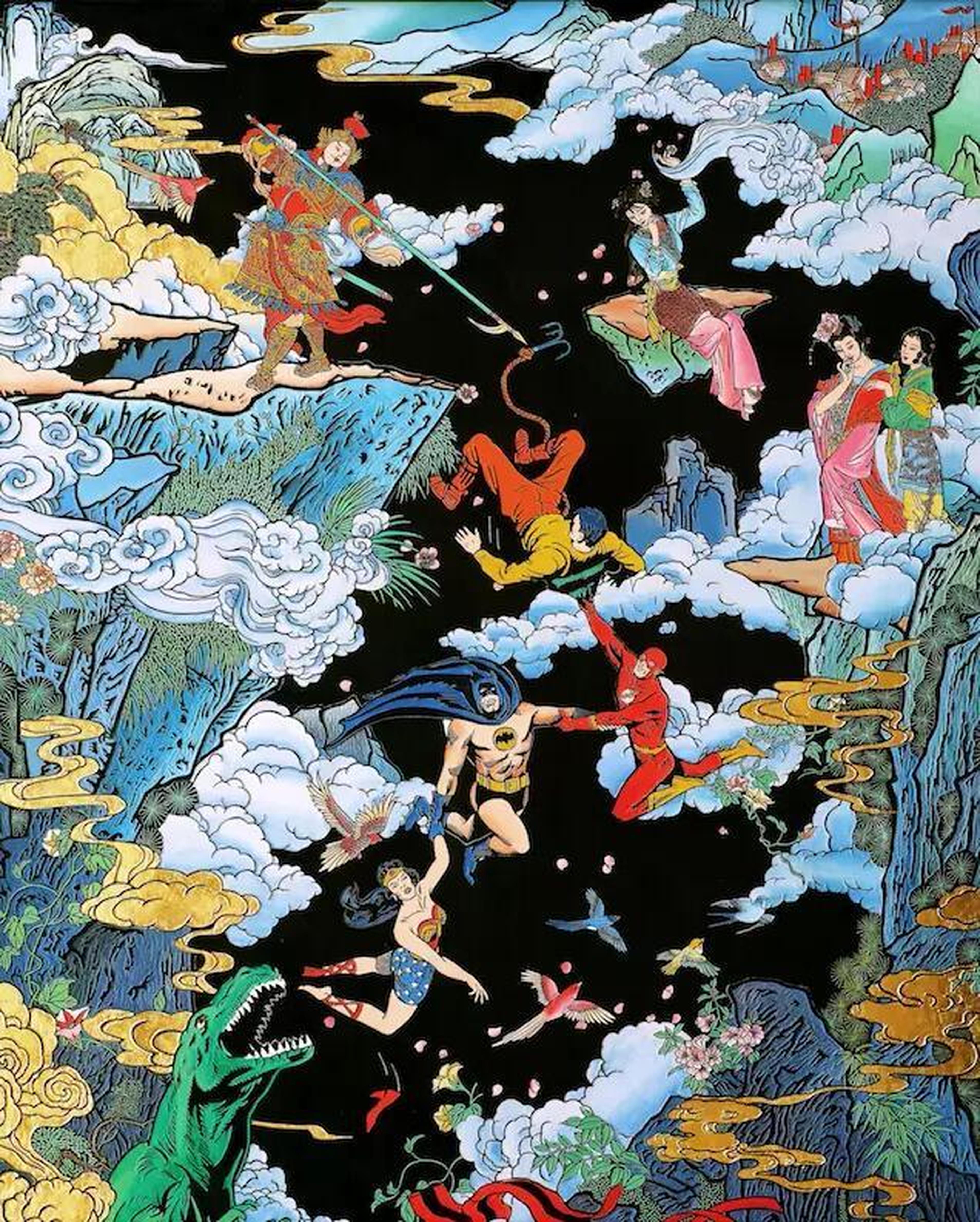 悬崖 （夜晚版），2016