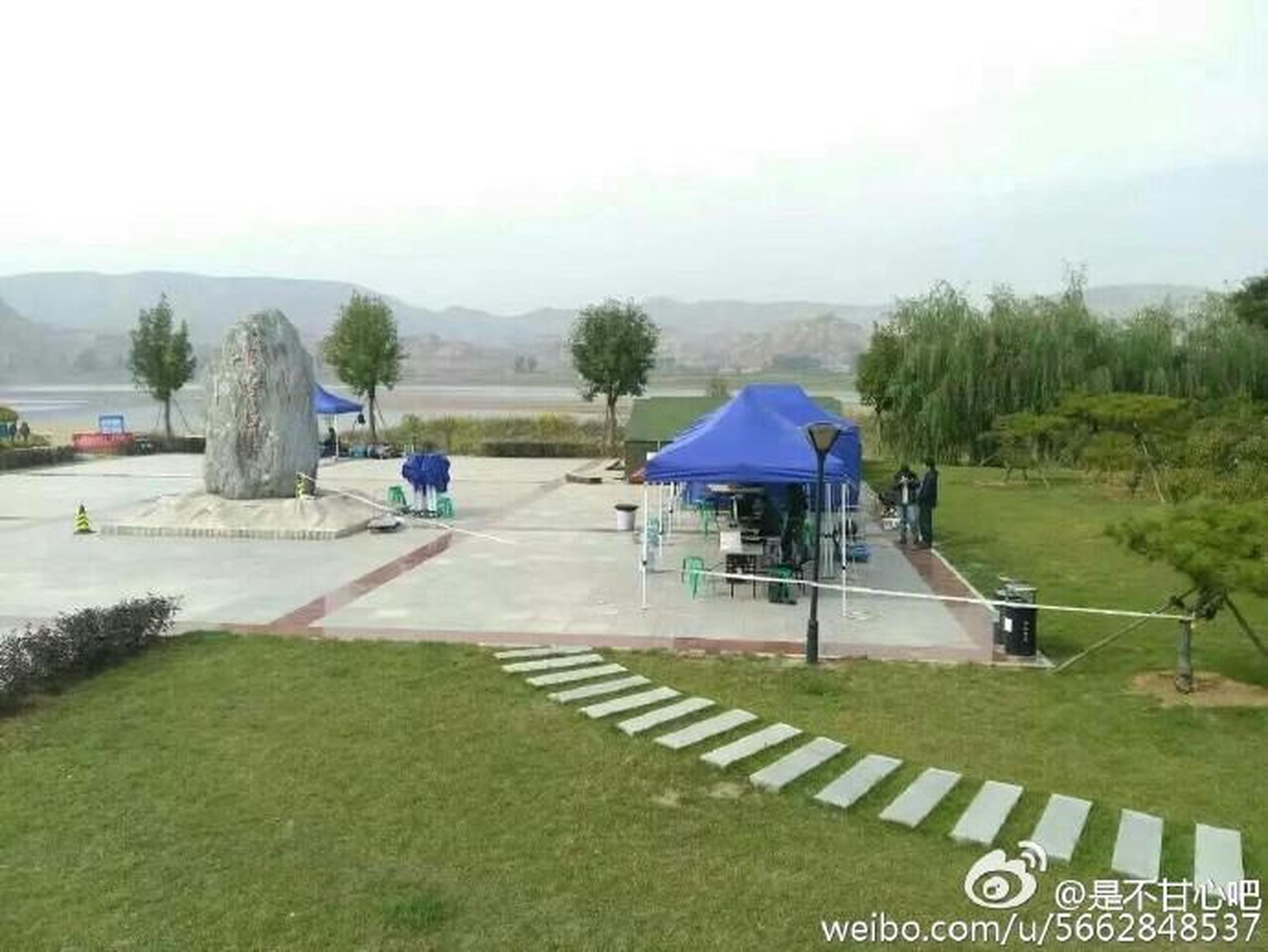 网友曝光《鬼吹灯之龙岭迷窟》正在山西河曲拍摄