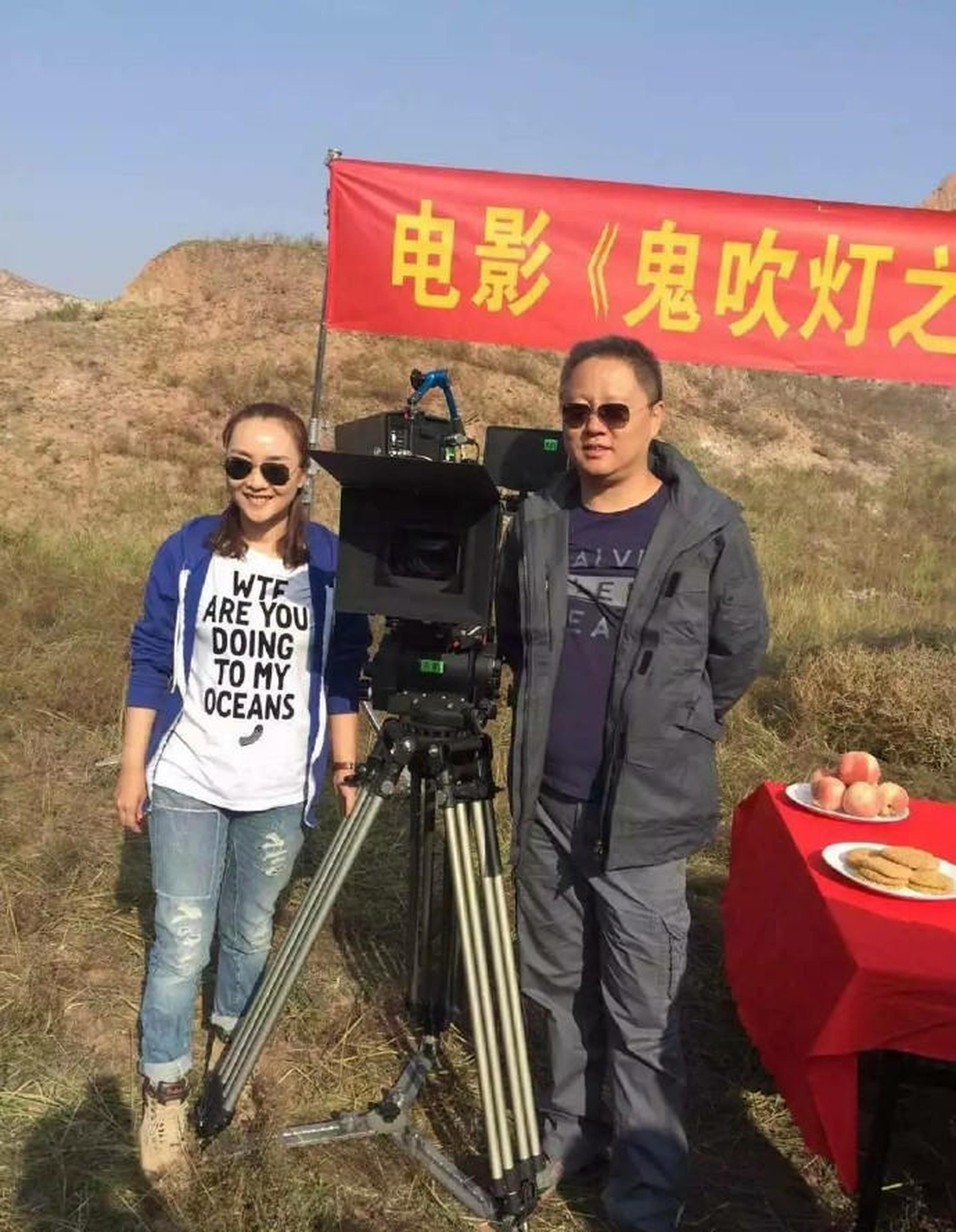 非行亮相《鬼吹灯之龙岭迷窟》开机仪式