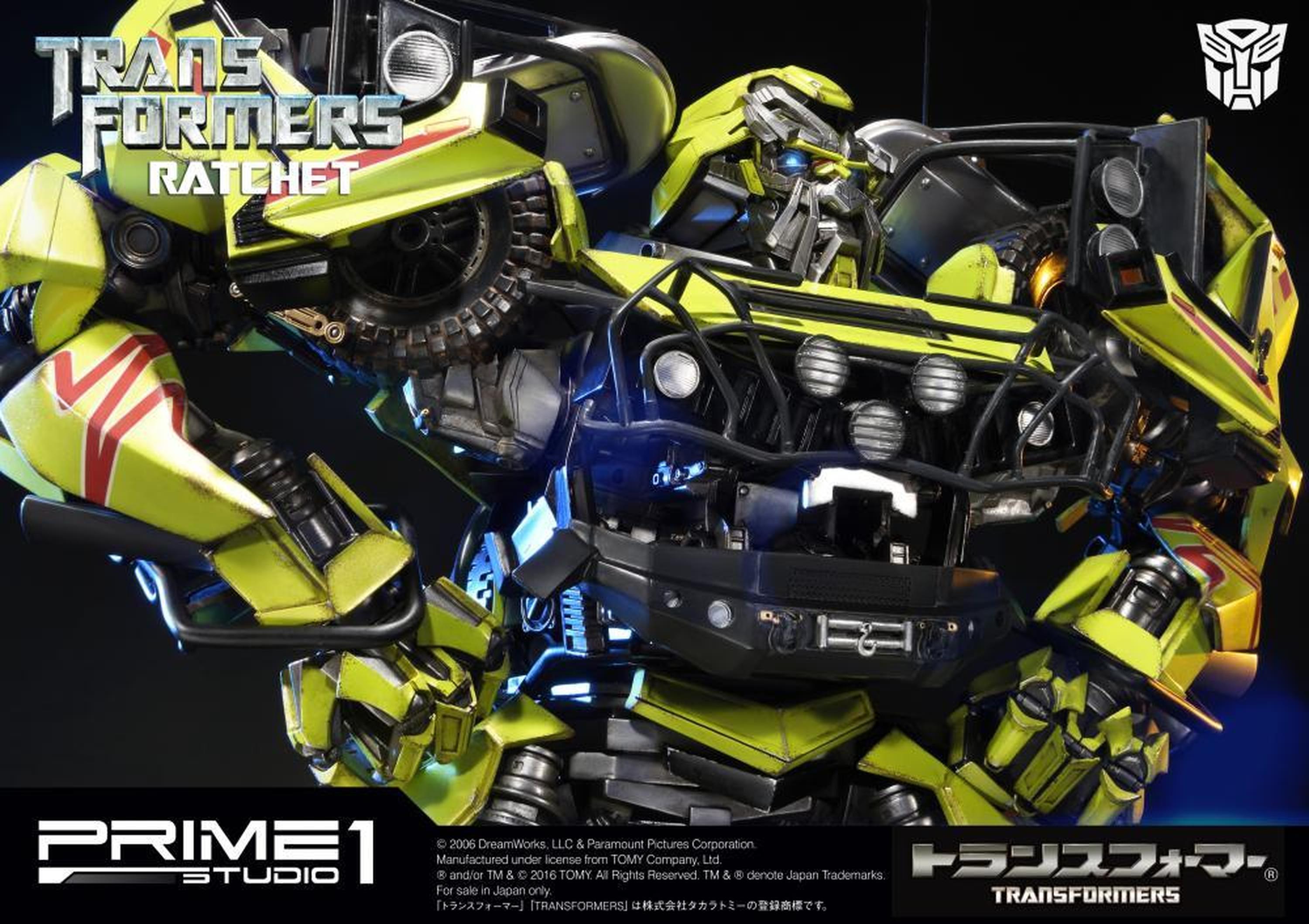 Prime 1 Studio推出《变形金刚》救护车全身雕像