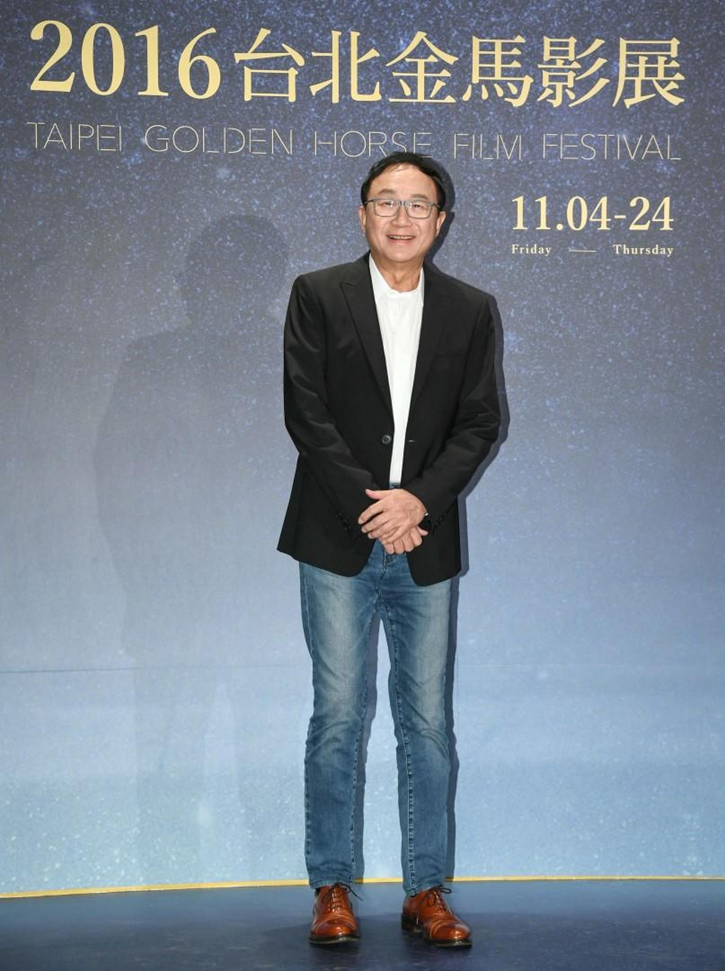 金马影展开幕片《一路顺风》男主角许冠文，他同时也是本届金马奖的影帝候选人