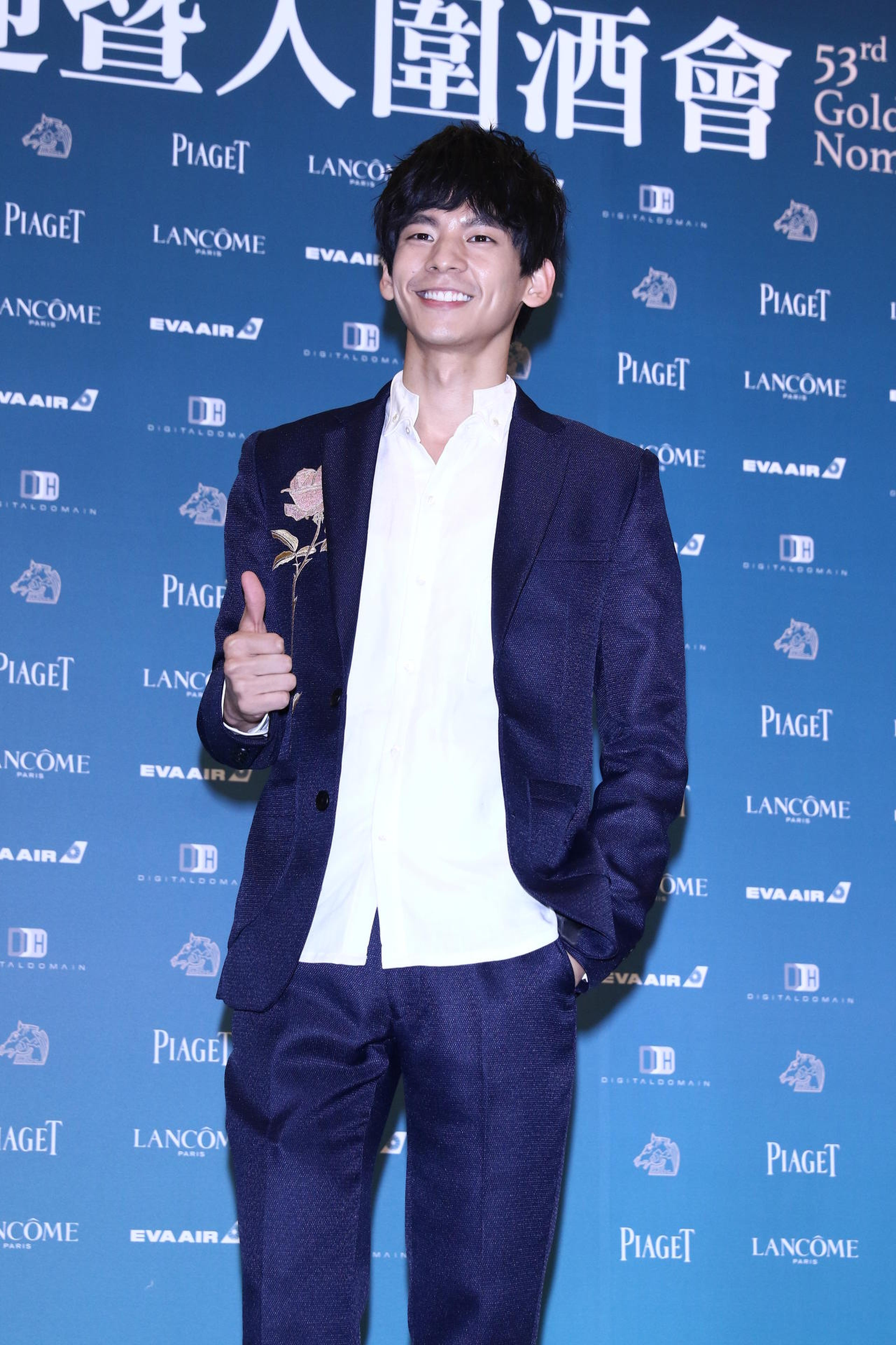 林柏宏凭《六弄咖啡馆》入围最佳男配角。