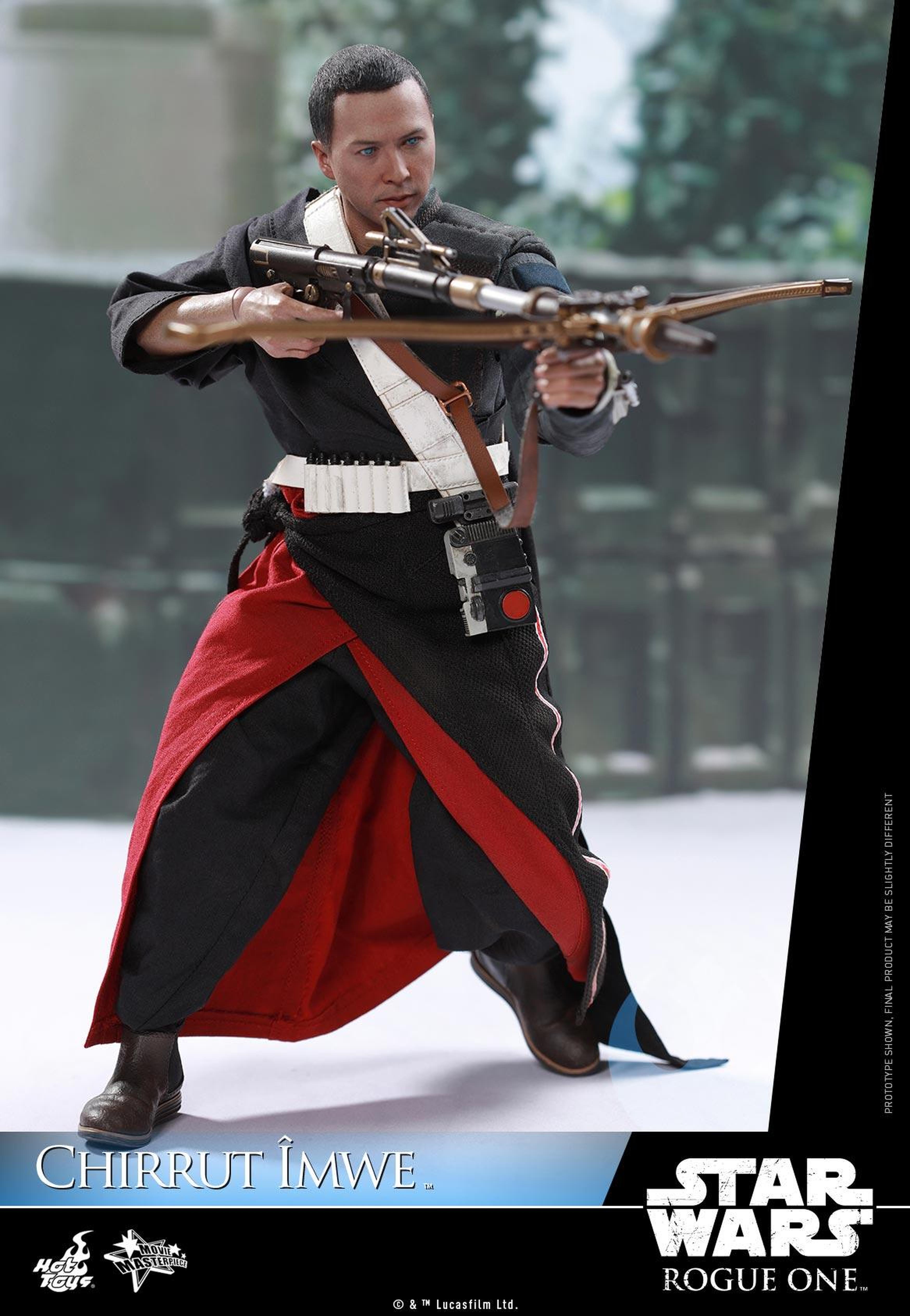 精心剪裁的武僧服饰
