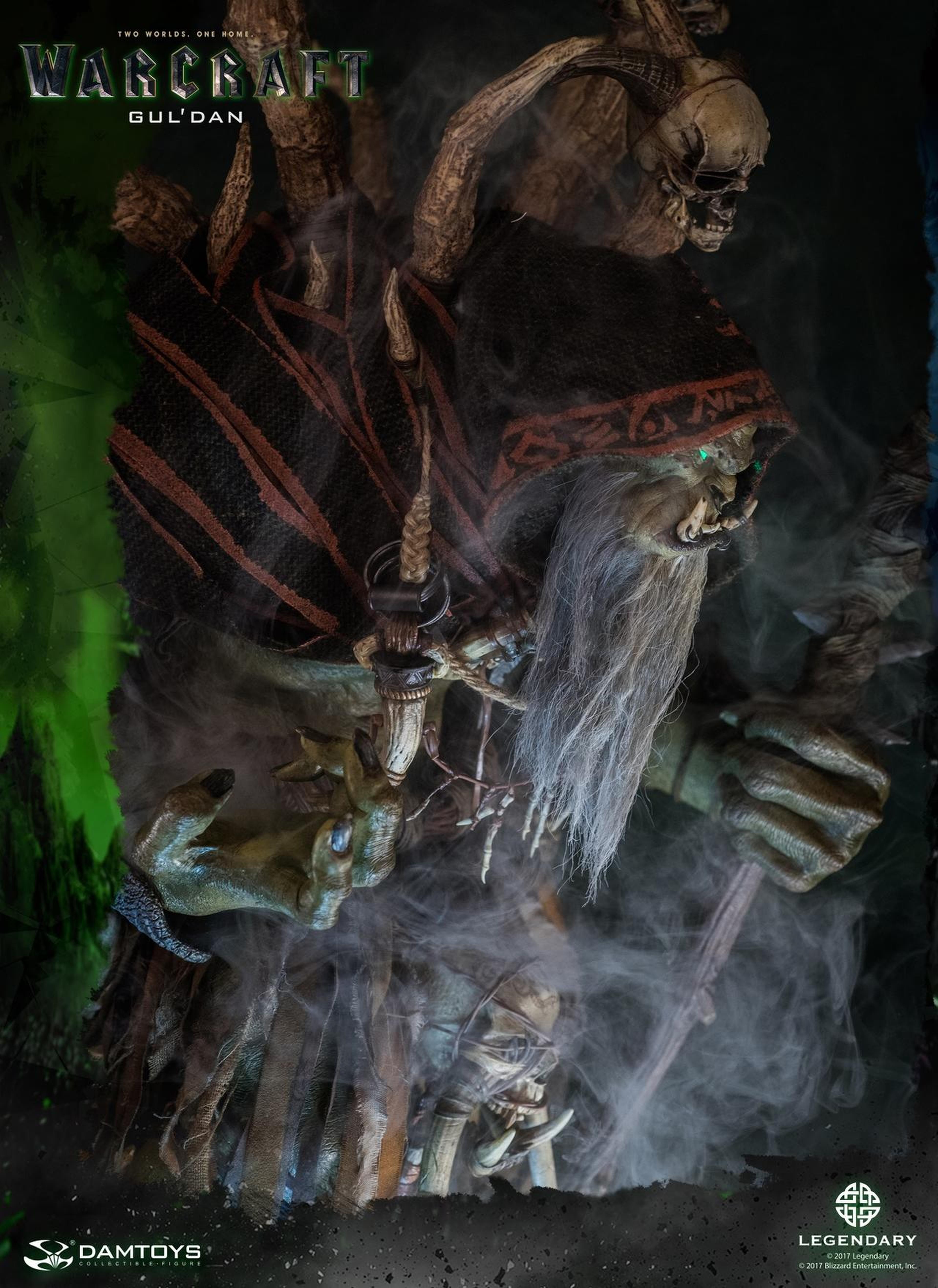 古尔丹雕像植发胡须