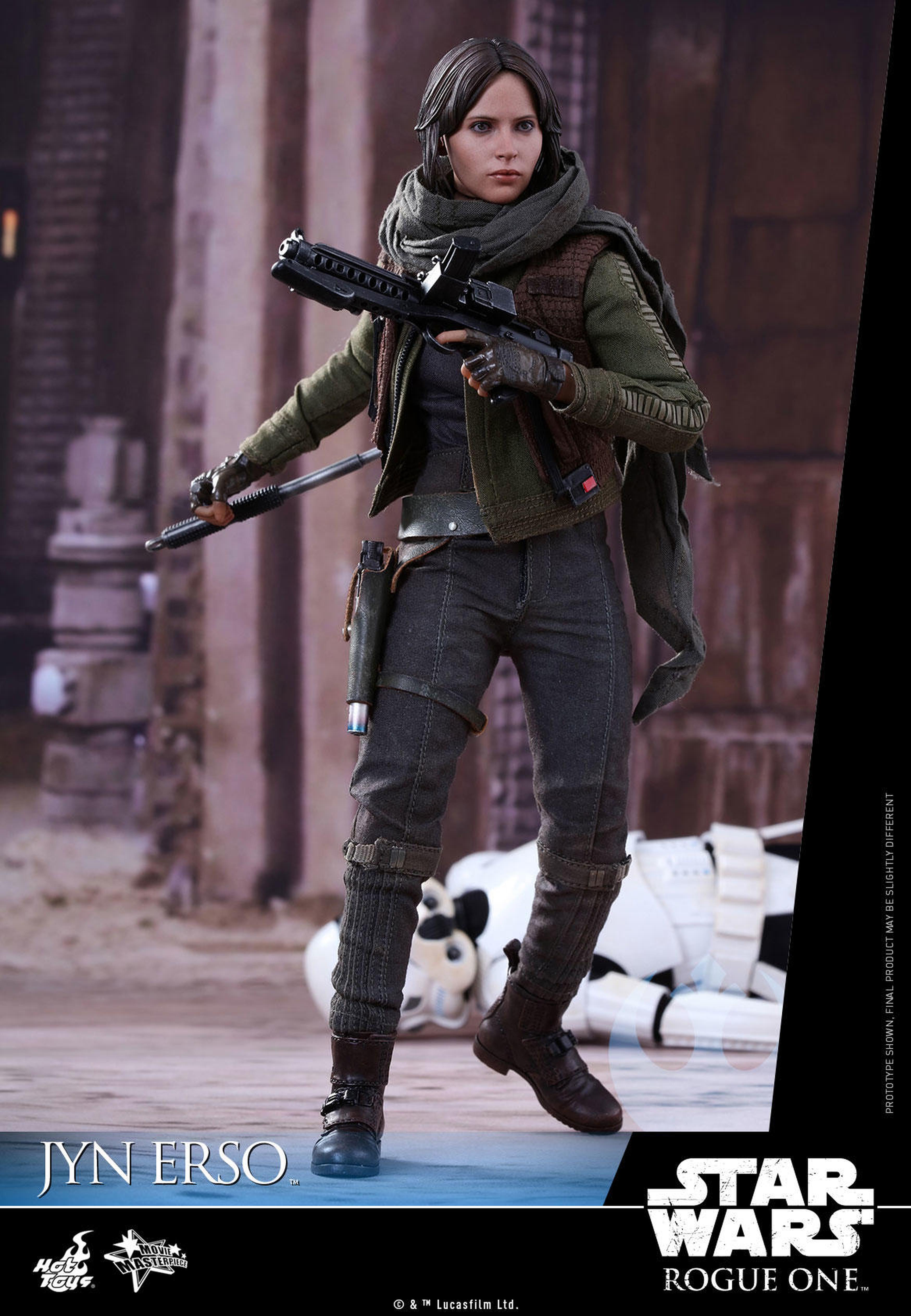Hot Toys制作具有30多个可动关节、约27cm高的可动素体