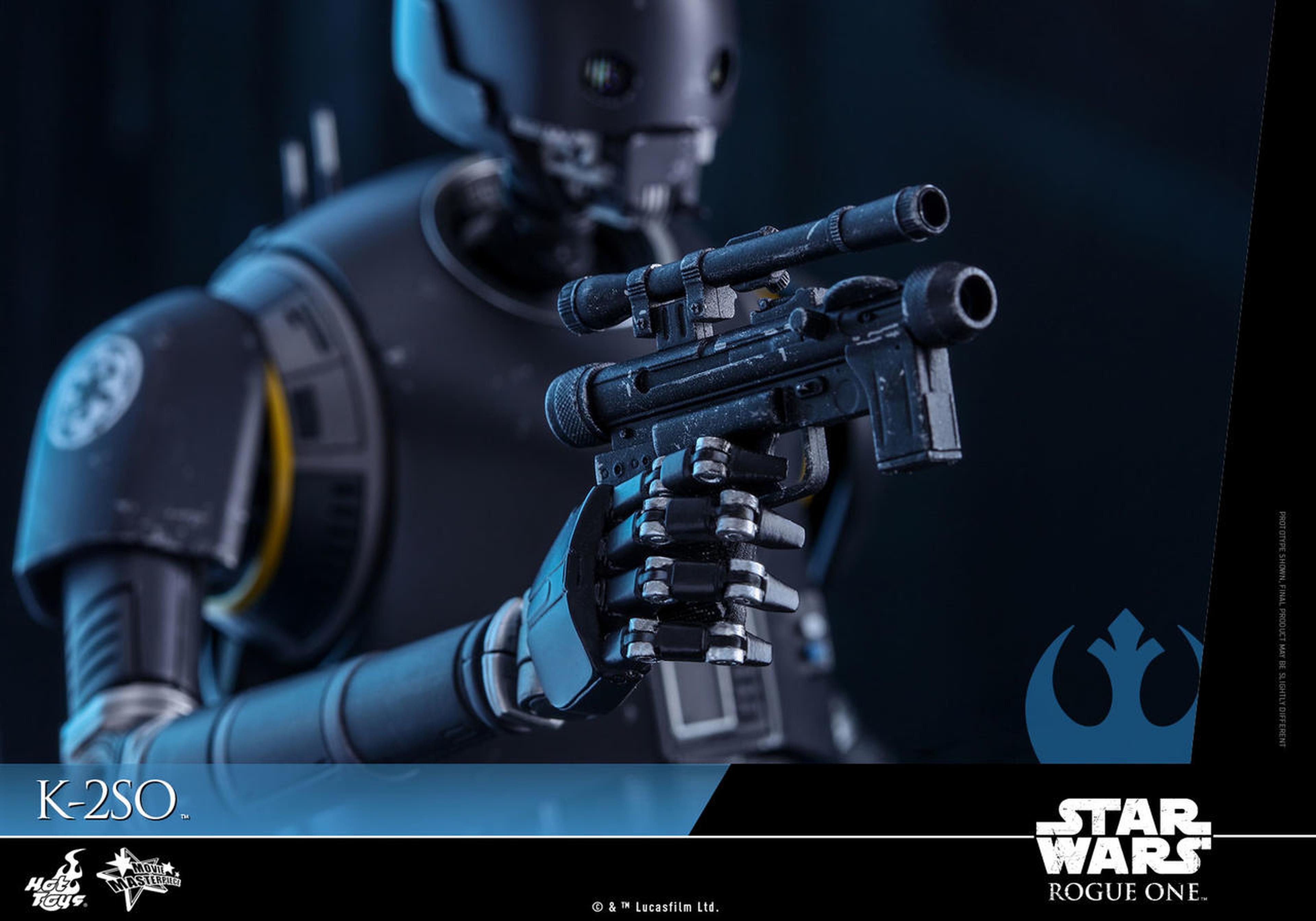 K-2SO可动珍藏人偶镭射枪