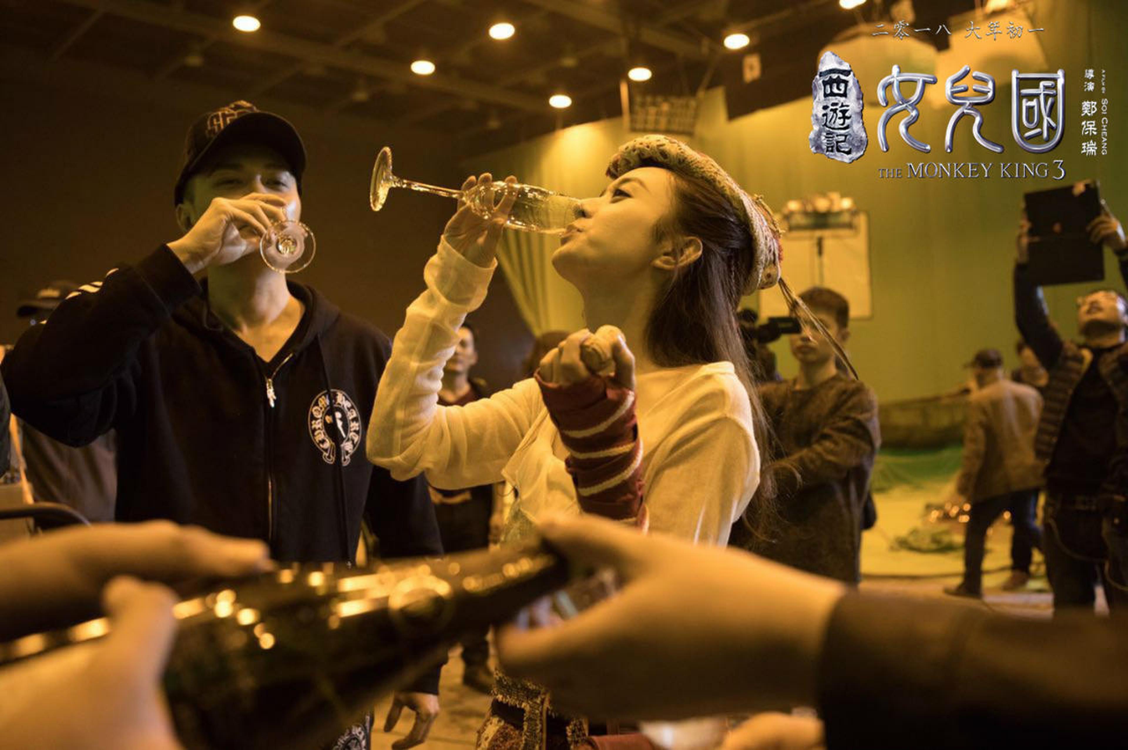 唐僧和国王杀青宴共饮