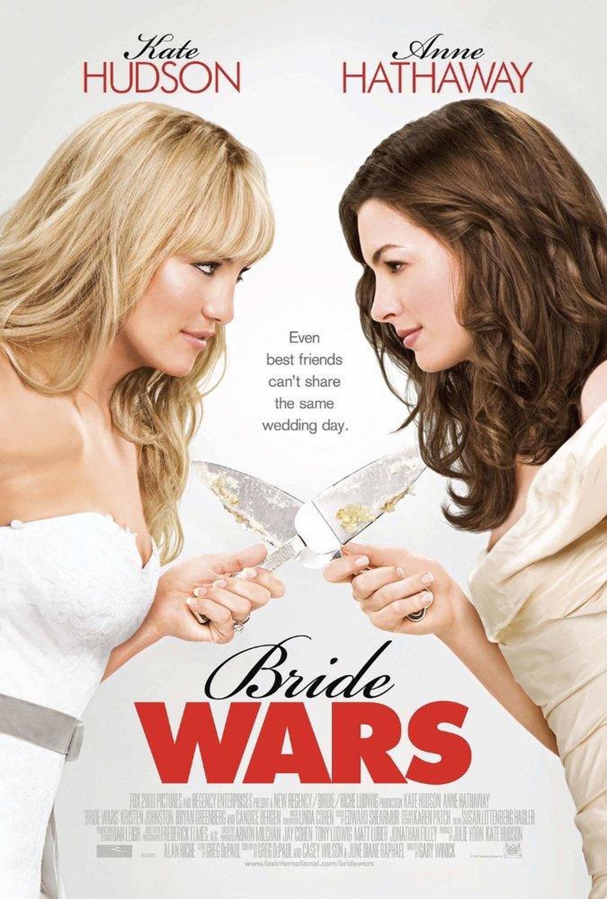 《结婚大作战》(2009) 说好的好闺蜜，一被子呢：凯特·哈德森&安妮·海瑟薇