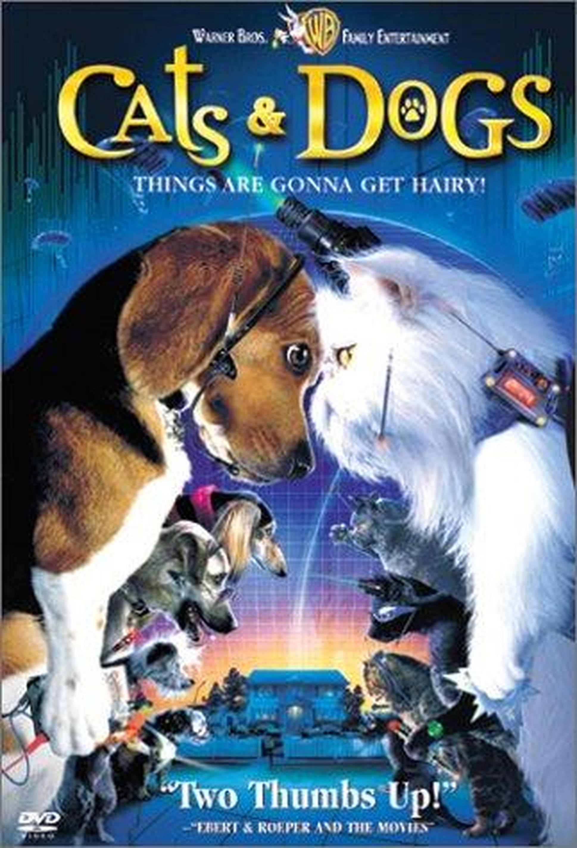 《猫狗大战》(2001) 不知是猫奴狗奴们撕得凶，还是喵和汪更爱约架……