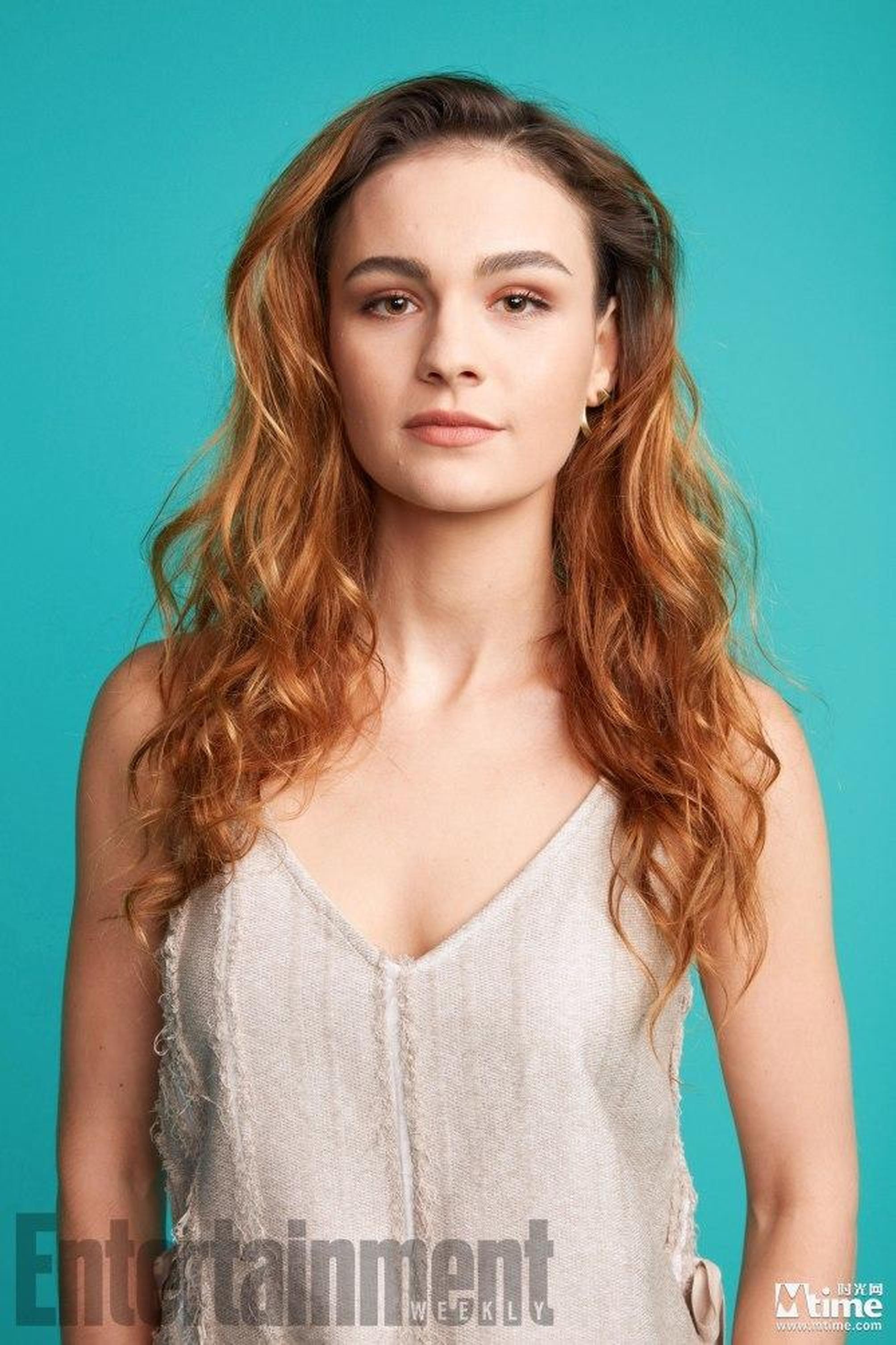 《古战场传奇》的Sophie Skelton
