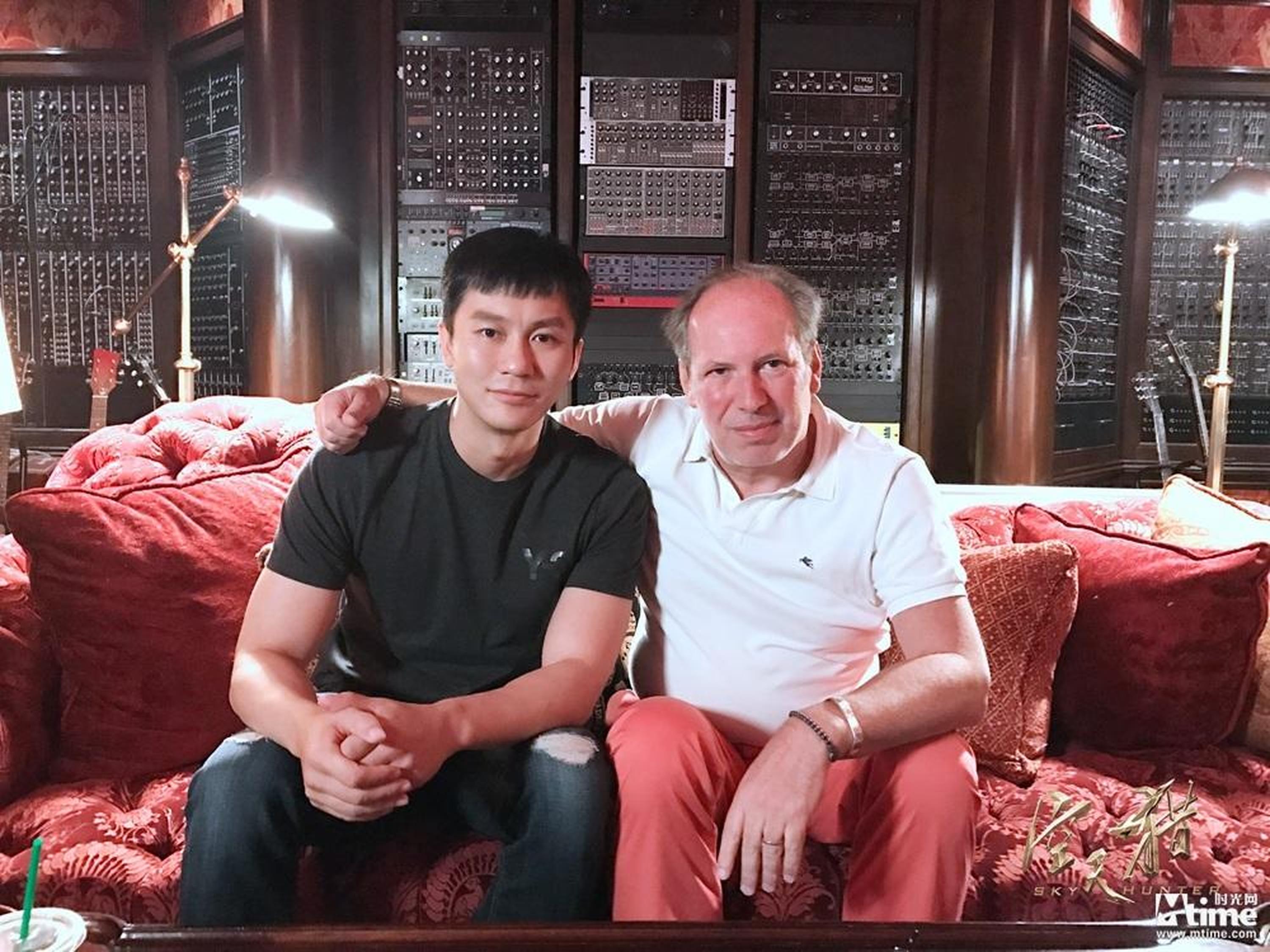 汉斯季默与李晨合影
